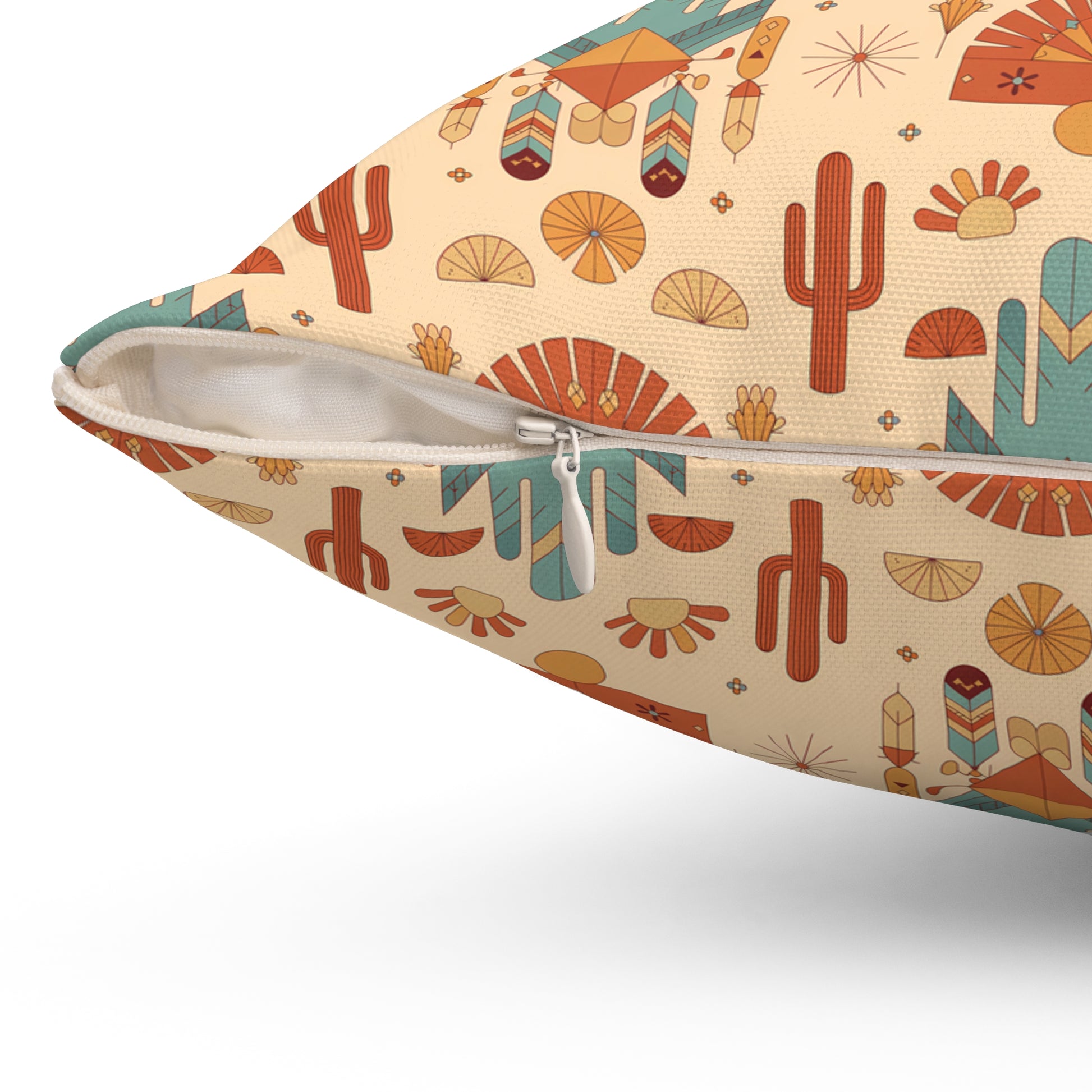 Desert Vibes Throw Pillow, Southwestern Decor, Bohemian Home Accent, Gift for Nature Lovers, Cozy Living Room Accessory, Unique Housewarming - LOLA VEGAS ART