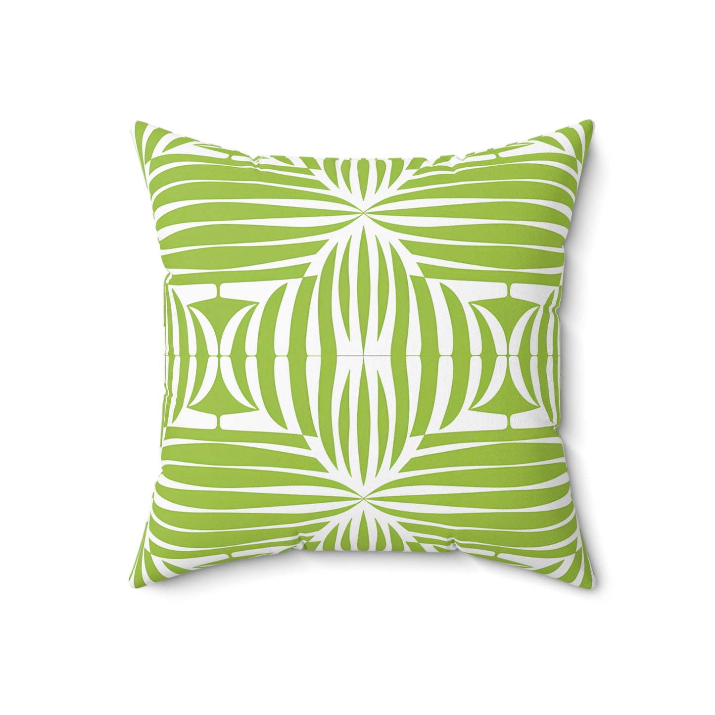 Lush Green Decorative Pillow, Modern Accent Cushion, Eco-Friendly Home Decor, Tropical Vibes, Gift for Nature Lovers - LOLA VEGAS ART