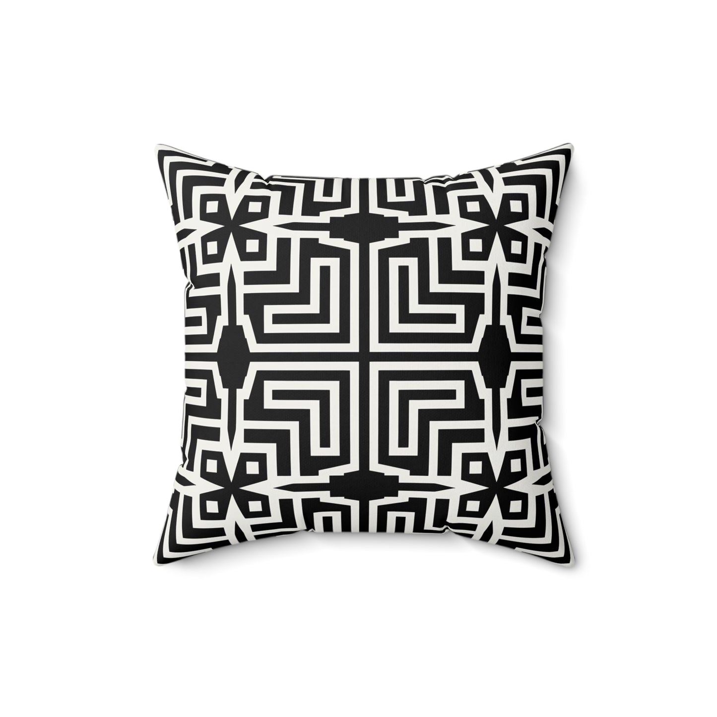 Stylish Geometric Throw Pillow, Modern Home Decor, Boho Accent Cushion, Unique Gift for Housewarming, Cozy Living Room Accessory