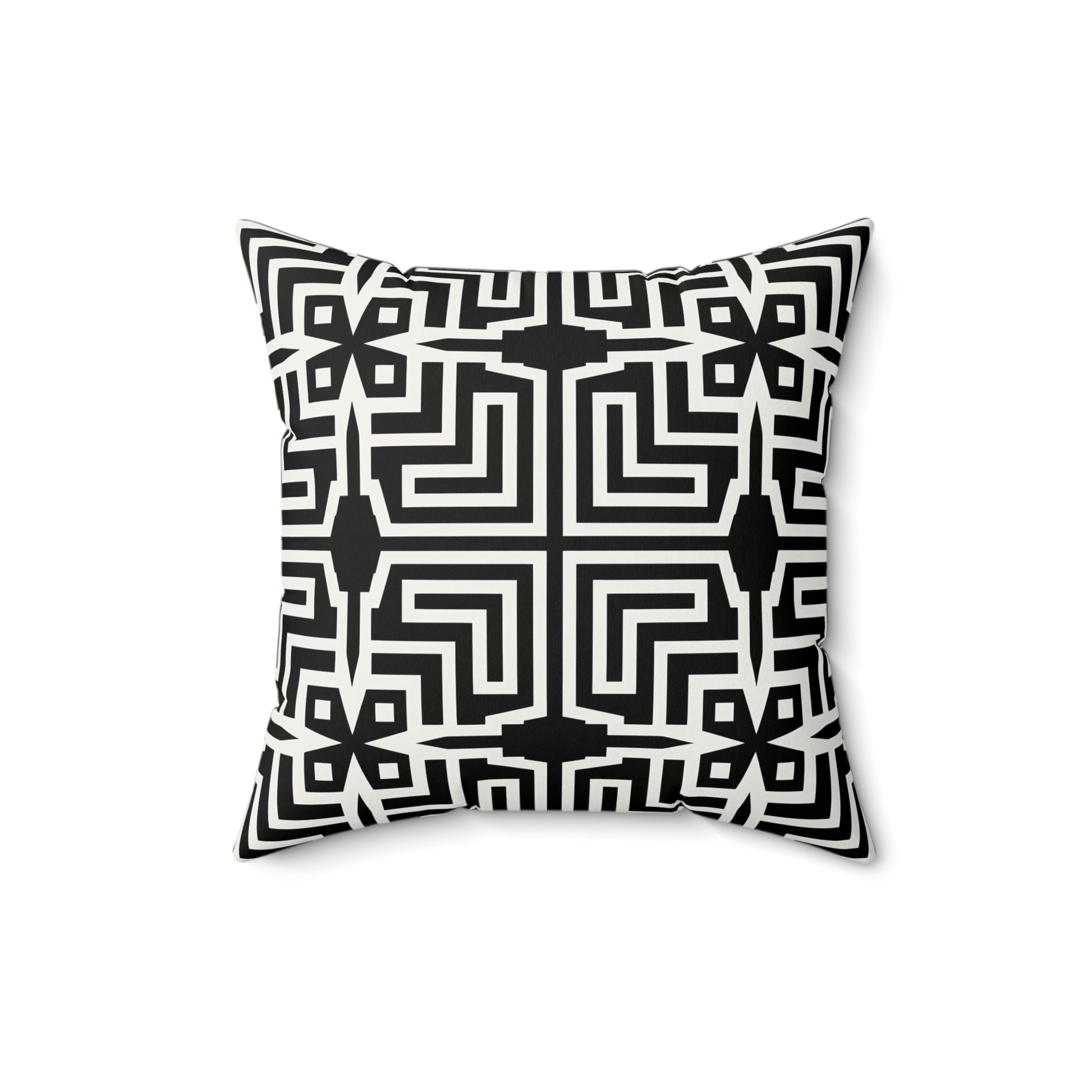 Stylish Geometric Throw Pillow, Modern Home Decor, Boho Accent Cushion, Unique Gift for Housewarming, Cozy Living Room Accessory - LOLA VEGAS ART