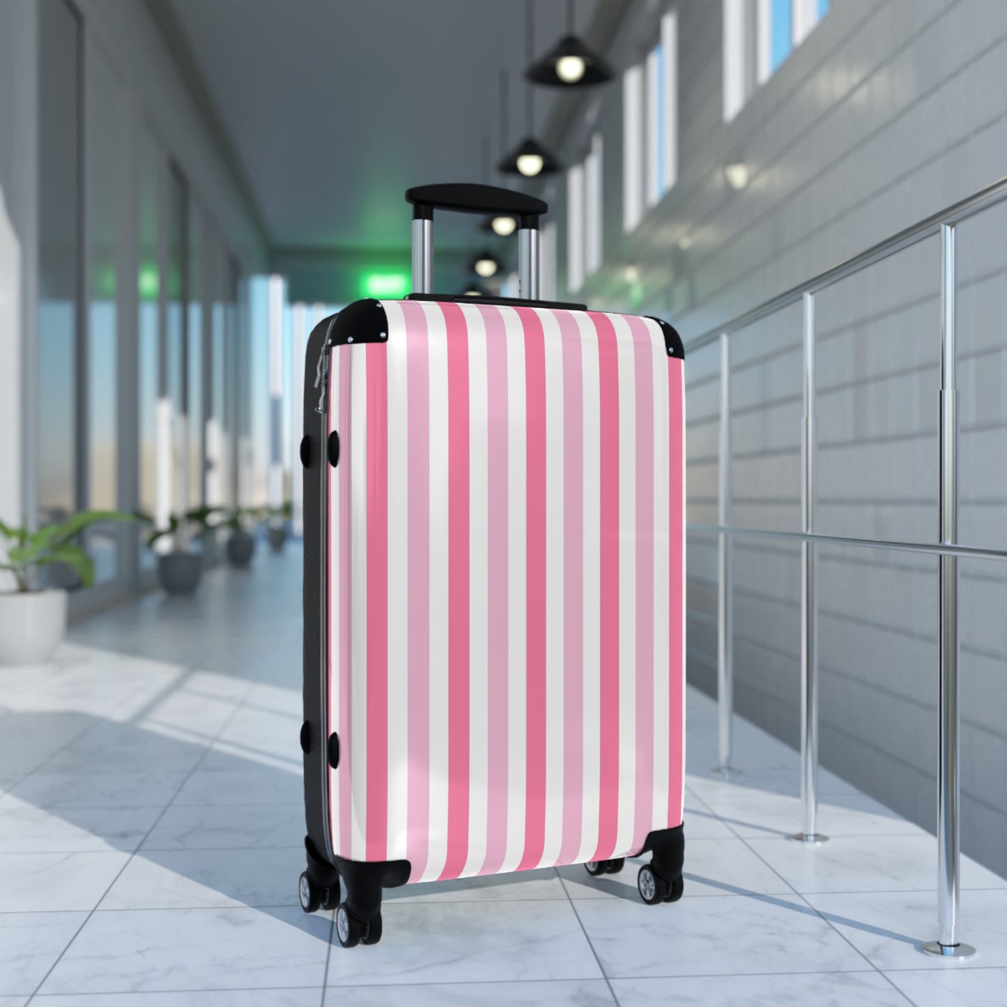 Stylish Suitcase - Trendy Luggage for Travel Lovers, Weekend Getaways, Fashionable Travel Gear, Personalized Travel Accessory, Perfect Gift - LOLA VEGAS ART