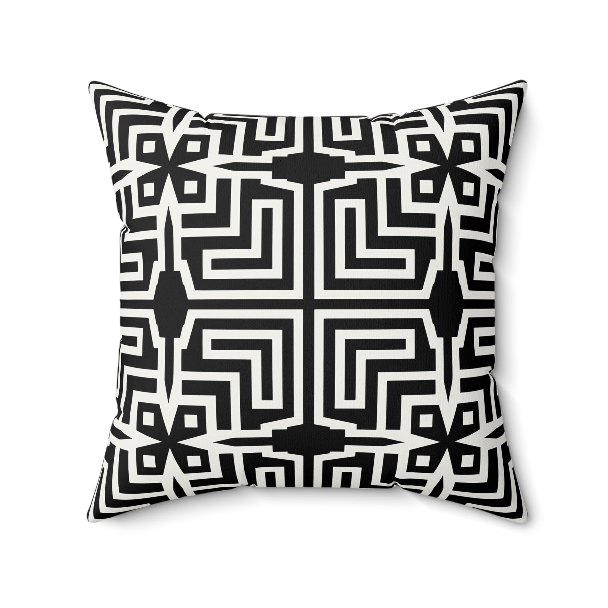 Stylish Geometric Throw Pillow, Modern Home Decor, Boho Accent Cushion, Unique Gift for Housewarming, Cozy Living Room Accessory - LOLA VEGAS ART