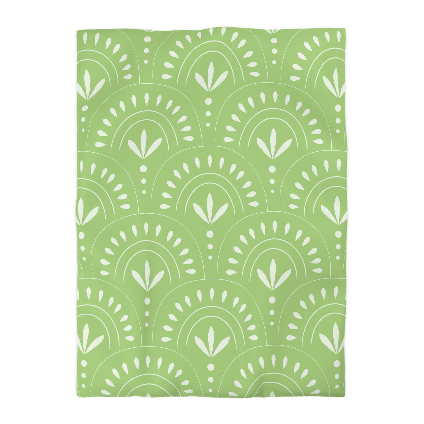 Botanical Pattern Microfiber Duvet Cover Set | Eco-Friendly Bedding for Cozy Bedrooms, Gift for Home Decor Lovers, Spring Refresh - LOLA VEGAS ART