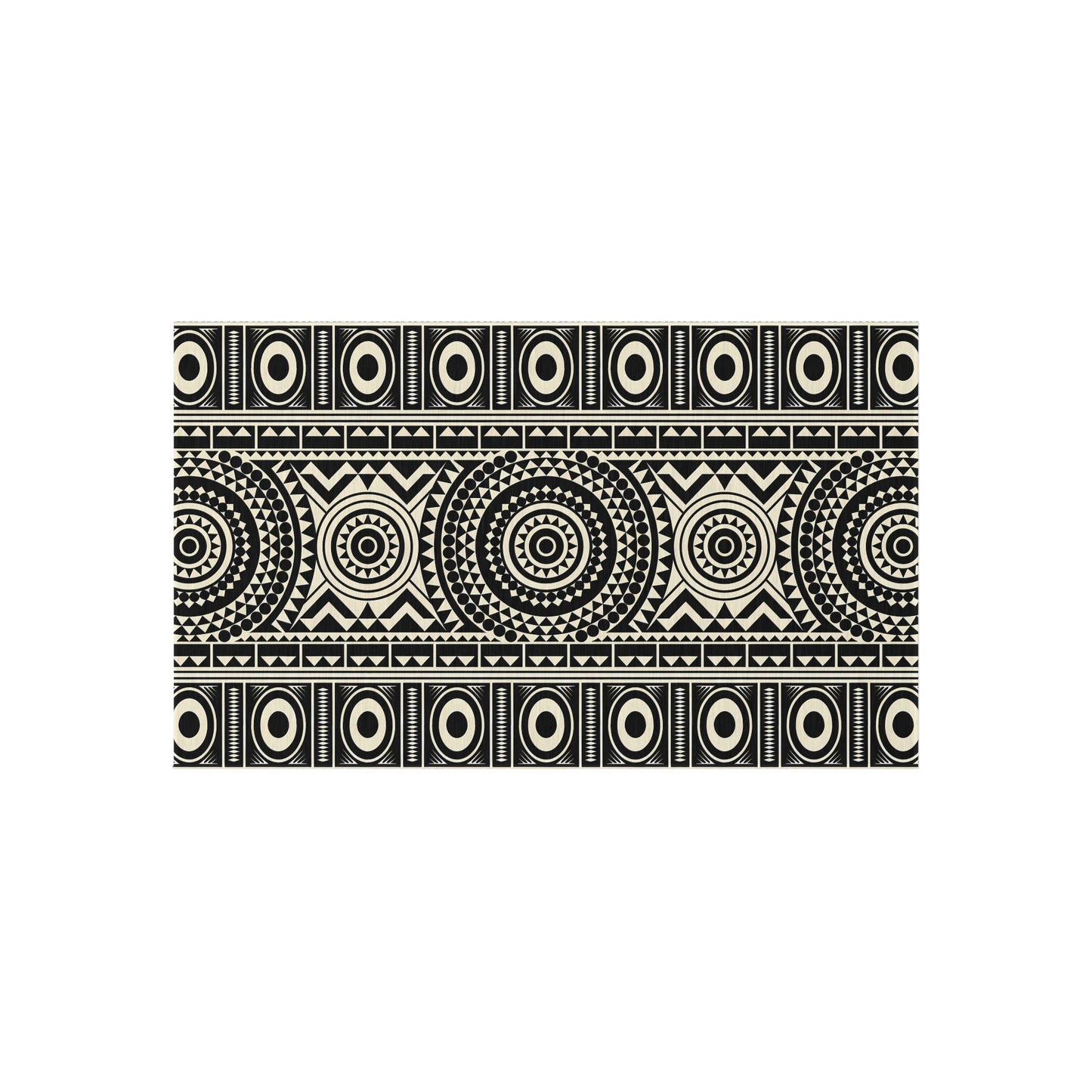 Stylish Outdoor Rug with Geometric Design, Patio Decor, Boho Outdoor Mat, Garden Area Rug, Unique Home Accent, Summer BBQ Decor - LOLA VEGAS ART