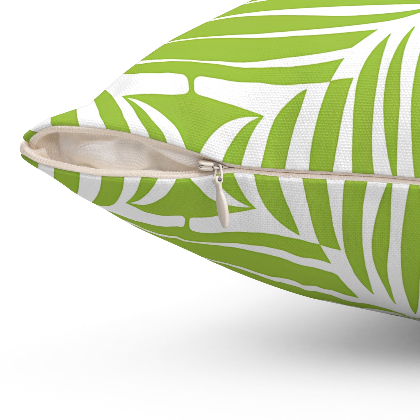 Lush Green Decorative Pillow, Modern Accent Cushion, Eco-Friendly Home Decor, Tropical Vibes, Gift for Nature Lovers - LOLA VEGAS ART