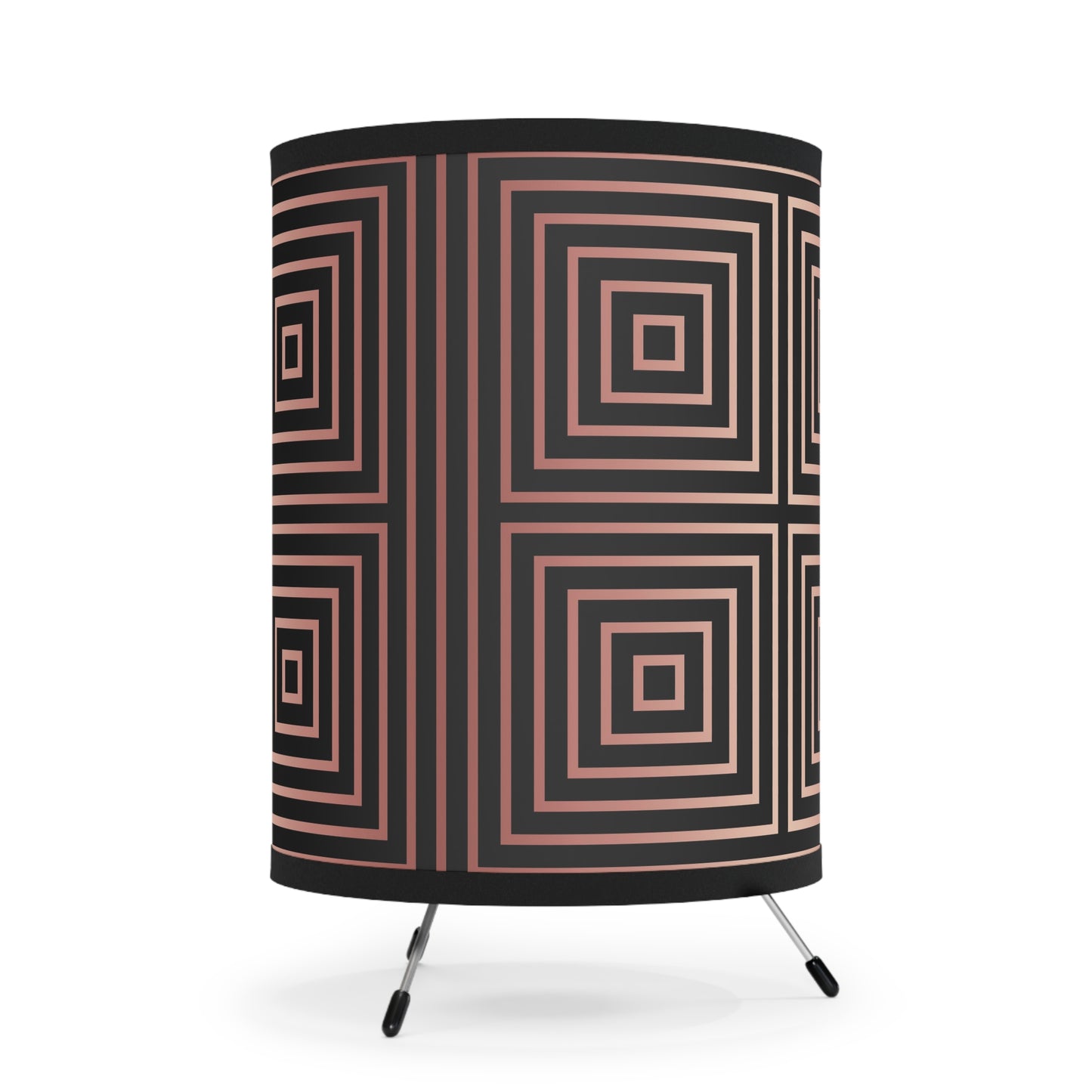 Geometric Tripod Lamp, Modern Lighting Fixture, Unique Home Decor, Perfect for Living Room, Bedroom, Gifts for Housewarming, Minimalist - LOLA VEGAS ART