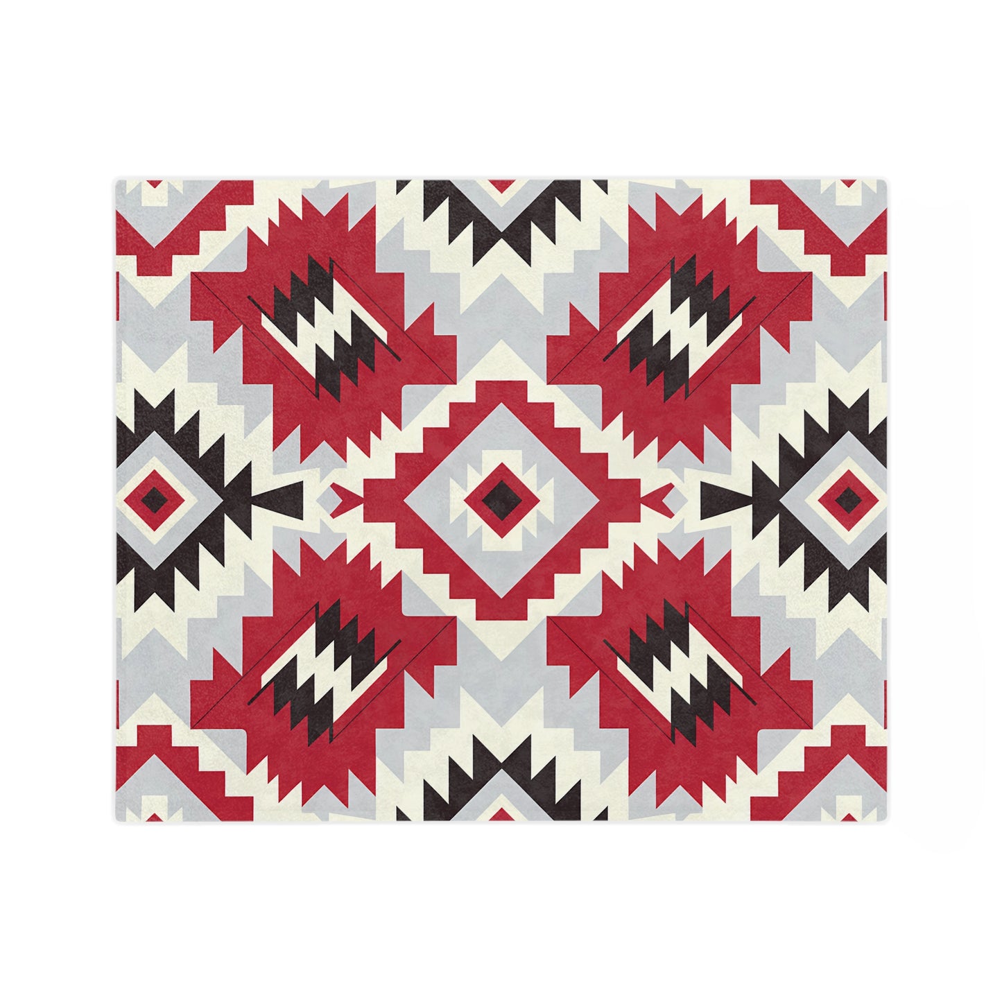 Cozy Southwestern Velveteen Microfiber Blanket | Boho Home Decor, Gift for Him/Her, Warm Throw for Couches, Camping, Bedroom - LOLA VEGAS ART
