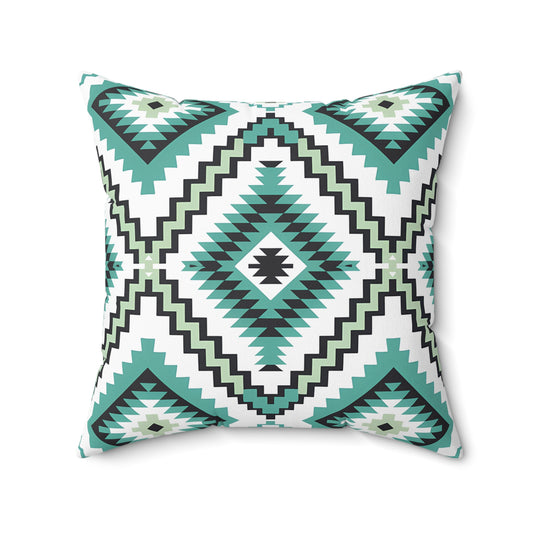 Trendy Geometric Pattern Pillow, Boho Cushion Cover, Home Decor Accent, Modern Living Room Pillow, Gift for Housewarming, Stylish Throw - LOLA VEGAS ART