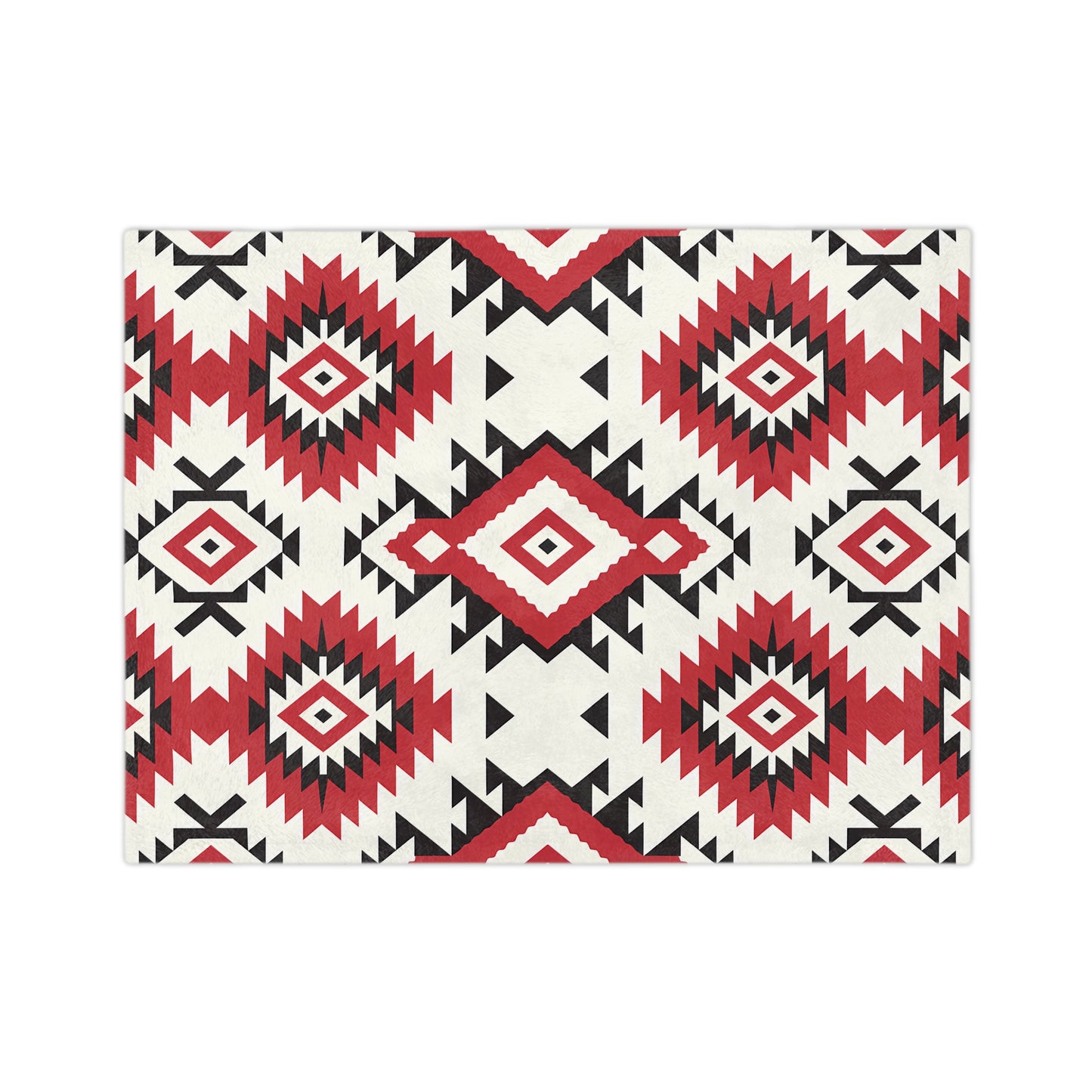Cozy Native American Pattern Blanket, Soft Snuggly Throw for Home Décor, Perfect for Cozy Evenings, Travel Blanket, Gift for Any Occasion - LOLA VEGAS ART