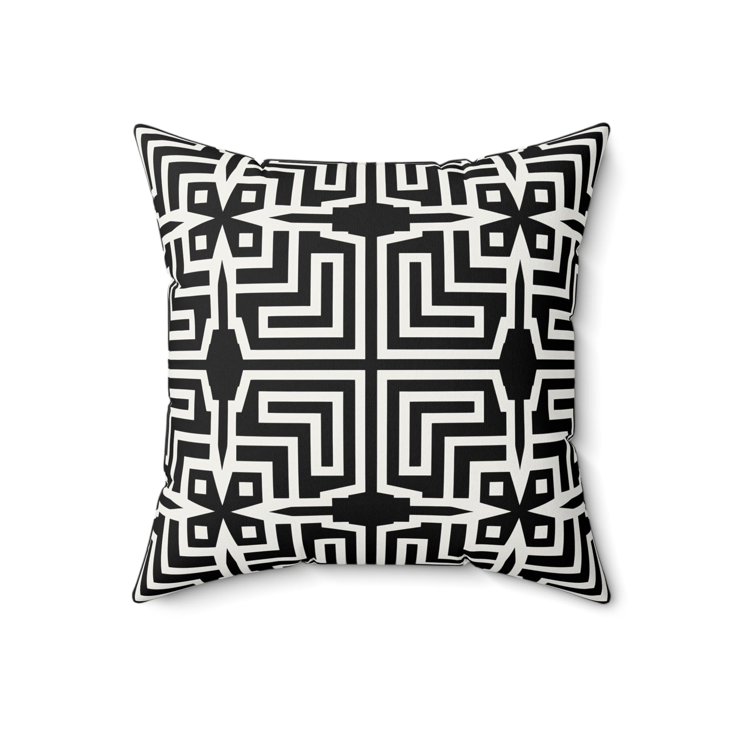 Stylish Geometric Throw Pillow, Modern Home Decor, Boho Accent Cushion, Unique Gift for Housewarming, Cozy Living Room Accessory