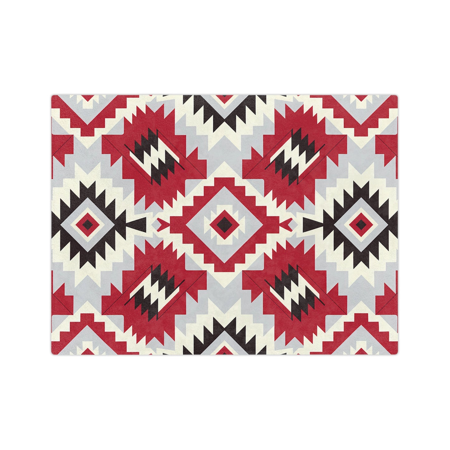 Cozy Southwestern Velveteen Microfiber Blanket | Boho Home Decor, Gift for Him/Her, Warm Throw for Couches, Camping, Bedroom - LOLA VEGAS ART