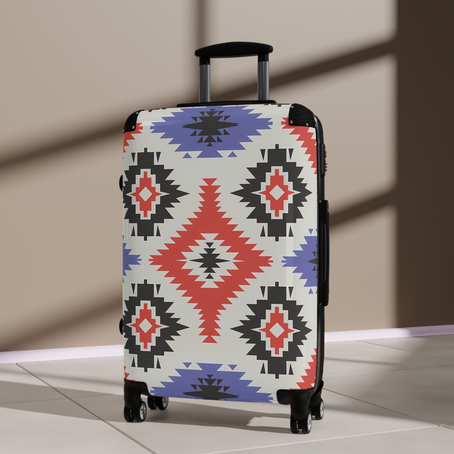 Trendy Suitcase - Stylish Luggage for Travelers, Chic Carry-On Bag, Unique Design for Vacations, Perfect Travel Gift, Adventure Ready - LOLA VEGAS ART