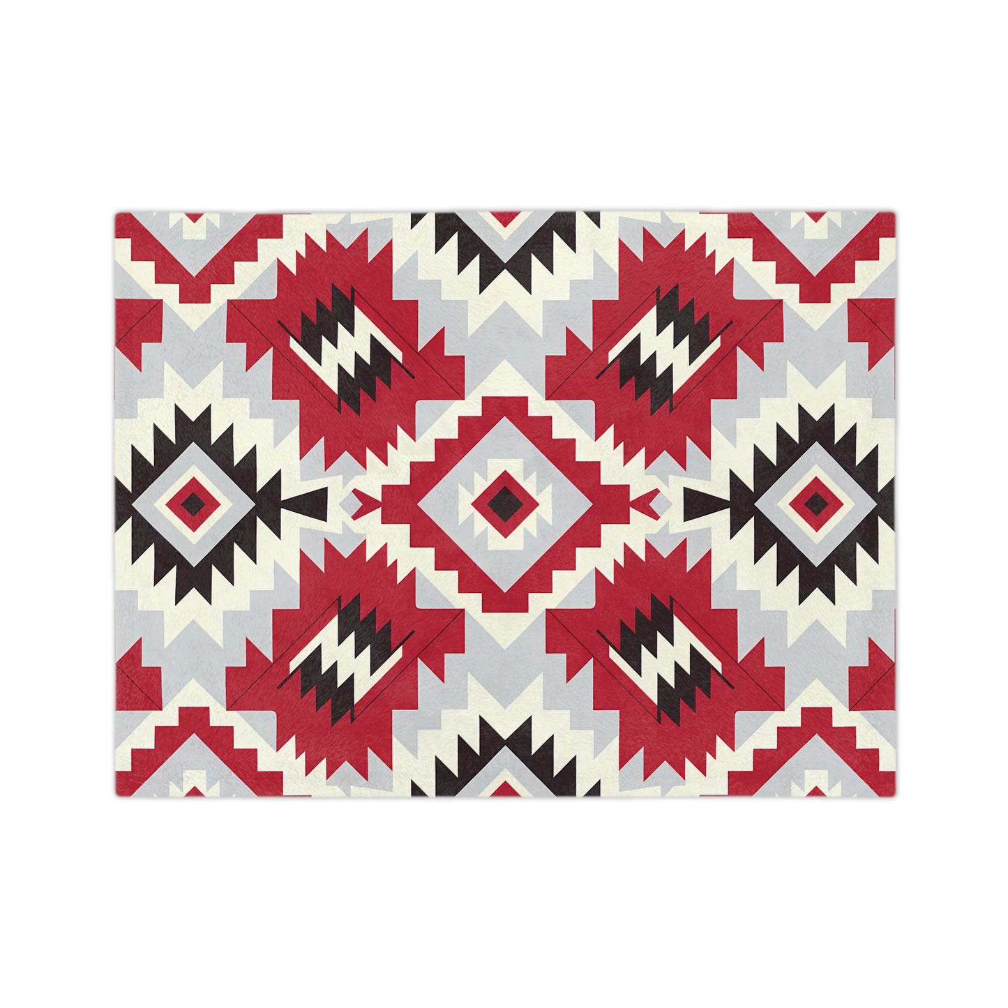 Cozy Southwestern Velveteen Microfiber Blanket | Boho Home Decor, Gift for Him/Her, Warm Throw for Couches, Camping, Bedroom - LOLA VEGAS ART