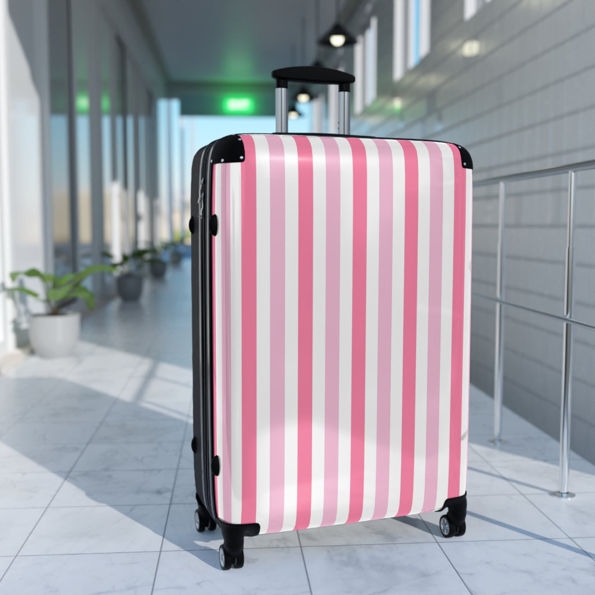 Stylish Suitcase - Trendy Luggage for Travel Lovers, Weekend Getaways, Fashionable Travel Gear, Personalized Travel Accessory, Perfect Gift - LOLA VEGAS ART