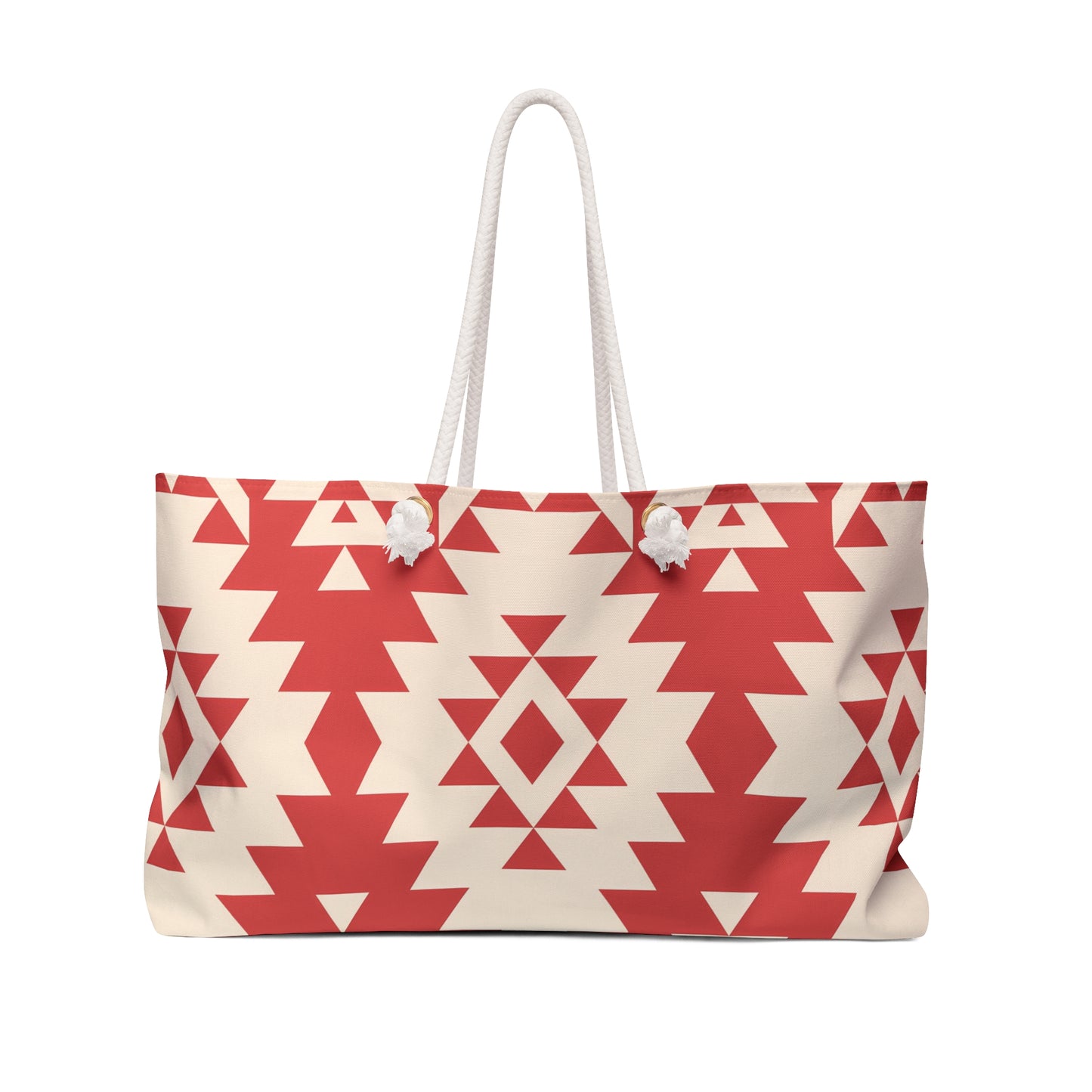 Stylish Southwestern Weekender Bag - Boho Chic Travel Tote, Perfect for Beach Days, Weekend Getaways, Gifts for Her, Summer Travel