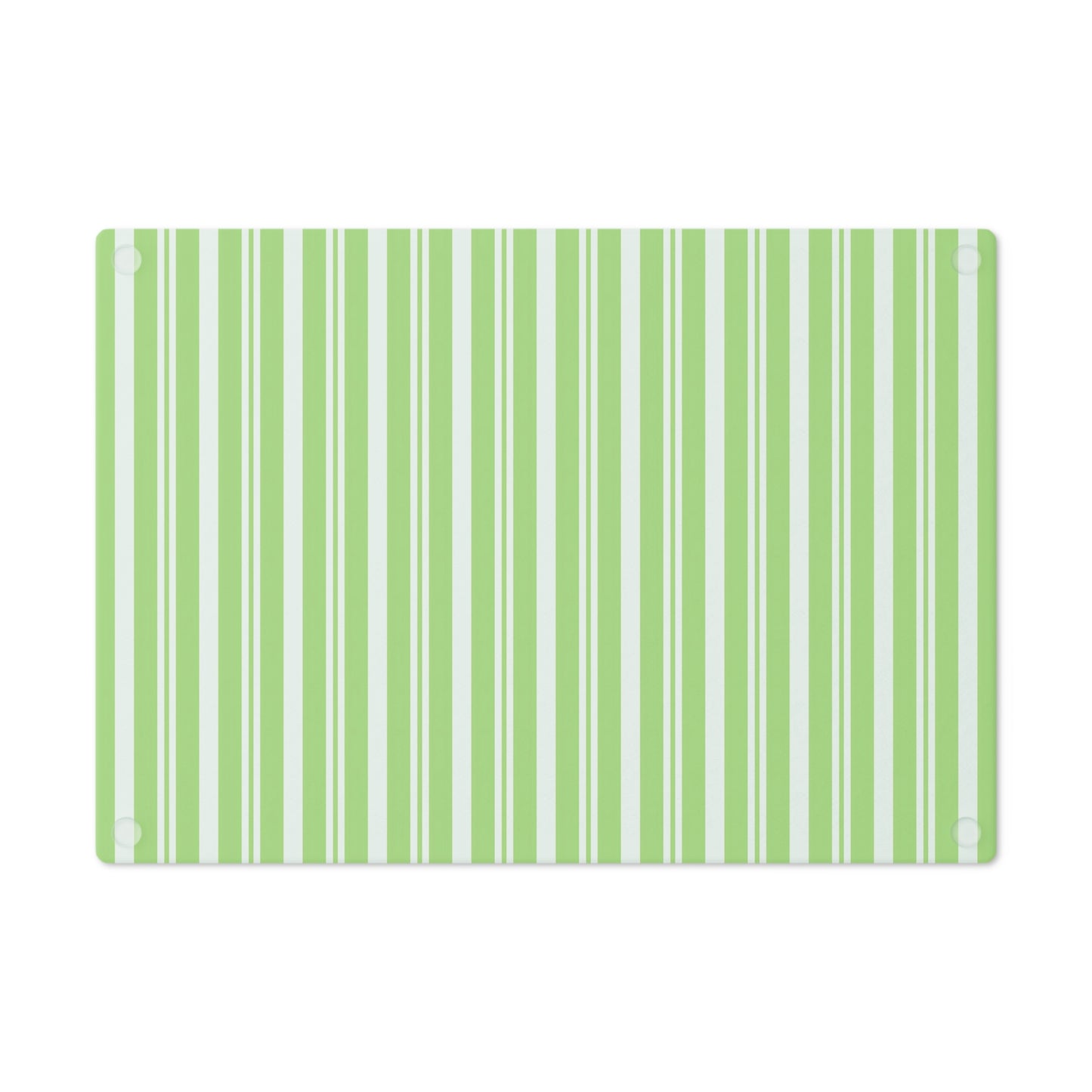 Vibrant Green Striped Cutting Board | Kitchen Decor, Gift for Home Chef, Culinary Accessories, Modern Kitchen - LOLA VEGAS ART