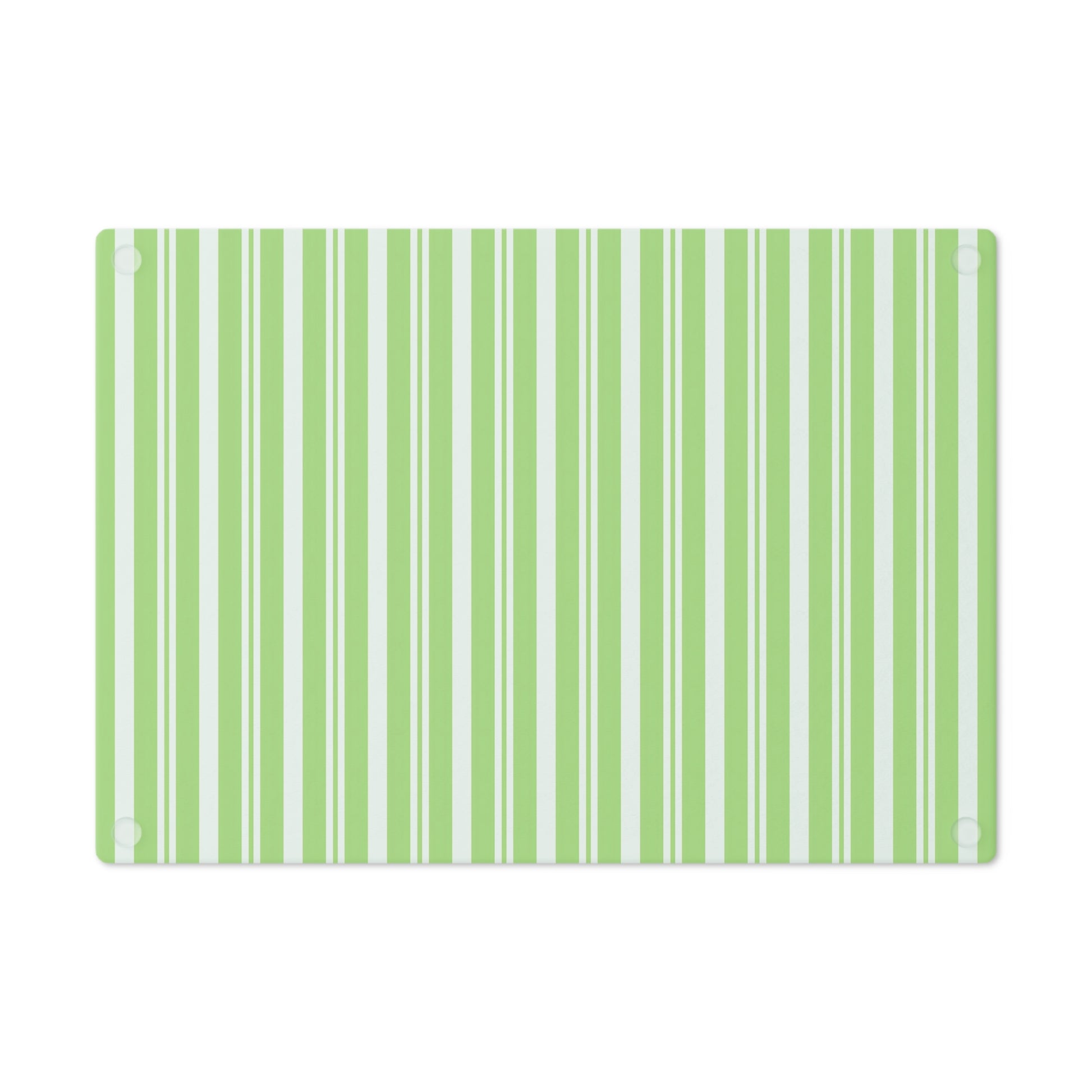 Vibrant Green Striped Cutting Board | Kitchen Decor, Gift for Home Chef, Culinary Accessories, Modern Kitchen - LOLA VEGAS ART