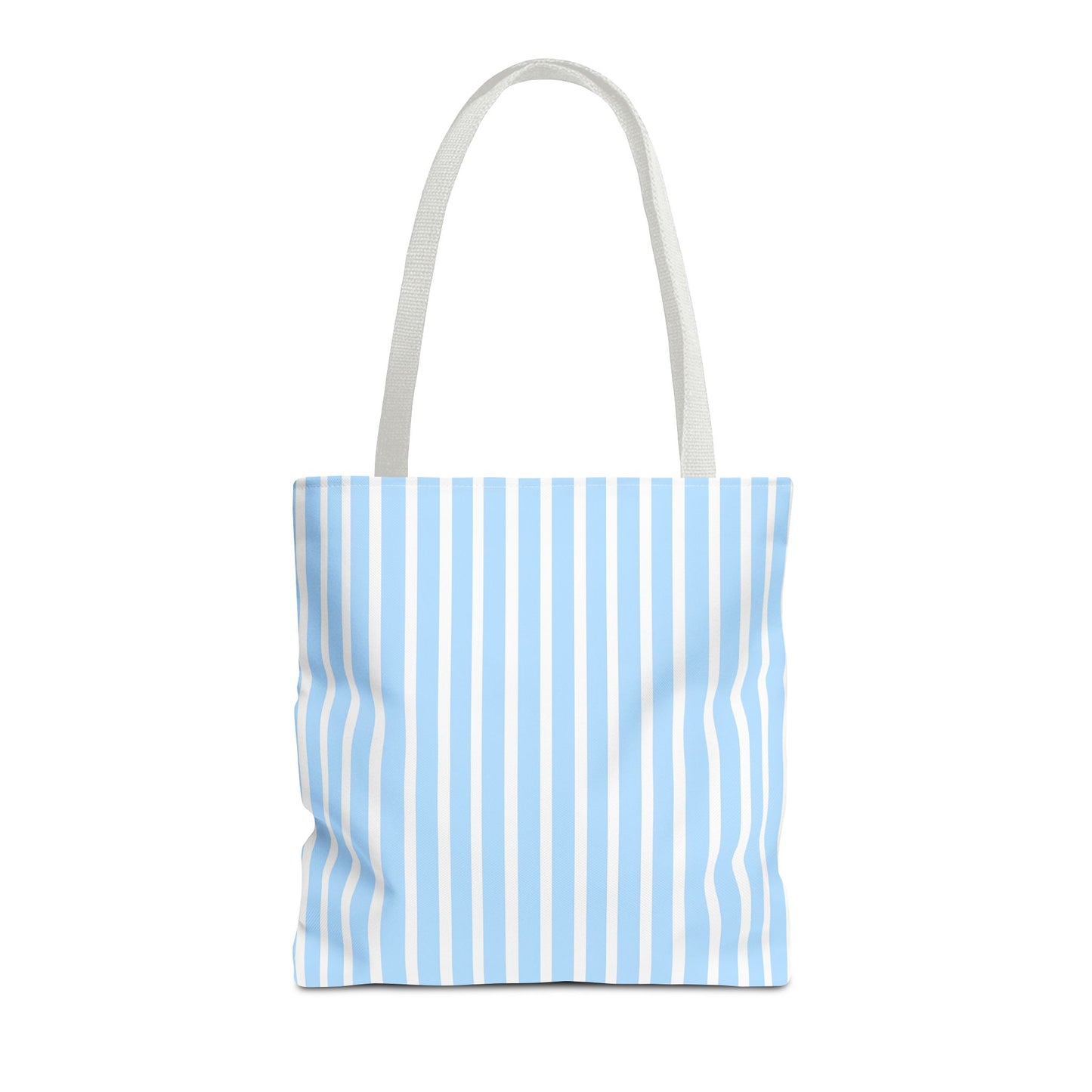 Chic Blue Striped Tote Bag, Casual Shopping Bag, Beach Tote, Eco-Friendly Handbag, Summer Style Accessory, Travel Essentials