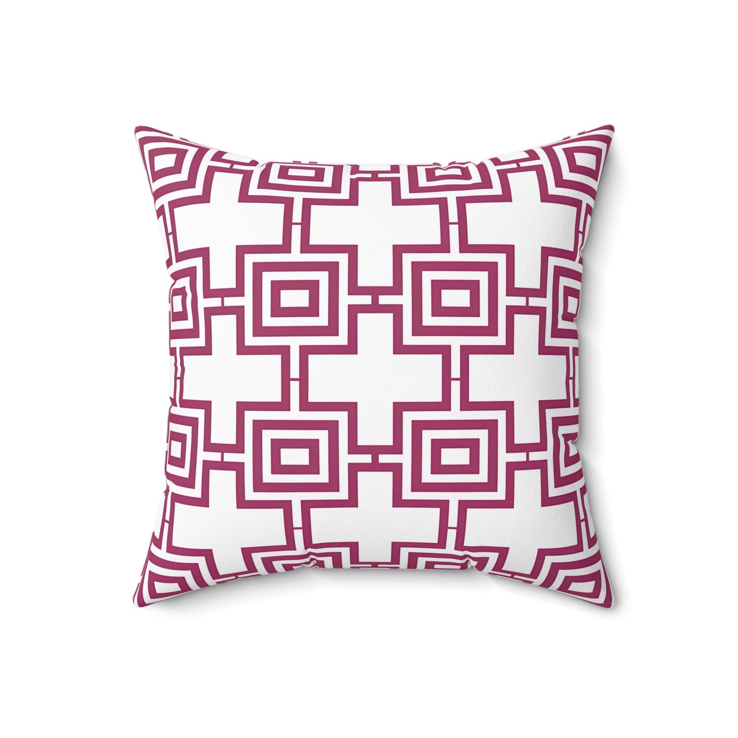 Chic Geometric Throw Pillow - Modern Home Decor, Sofa Cushion, Gift for Housewarming, Living Room Accent, Cozy Decoration - LOLA VEGAS ART