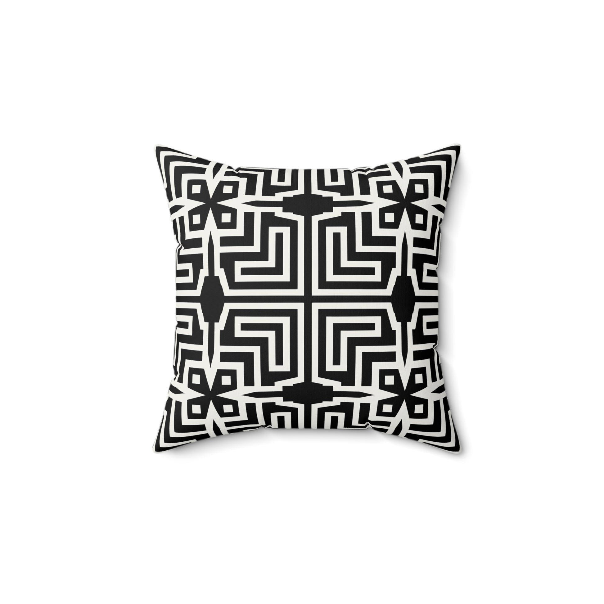 Stylish Geometric Throw Pillow, Modern Home Decor, Boho Accent Cushion, Unique Gift for Housewarming, Cozy Living Room Accessory - LOLA VEGAS ART