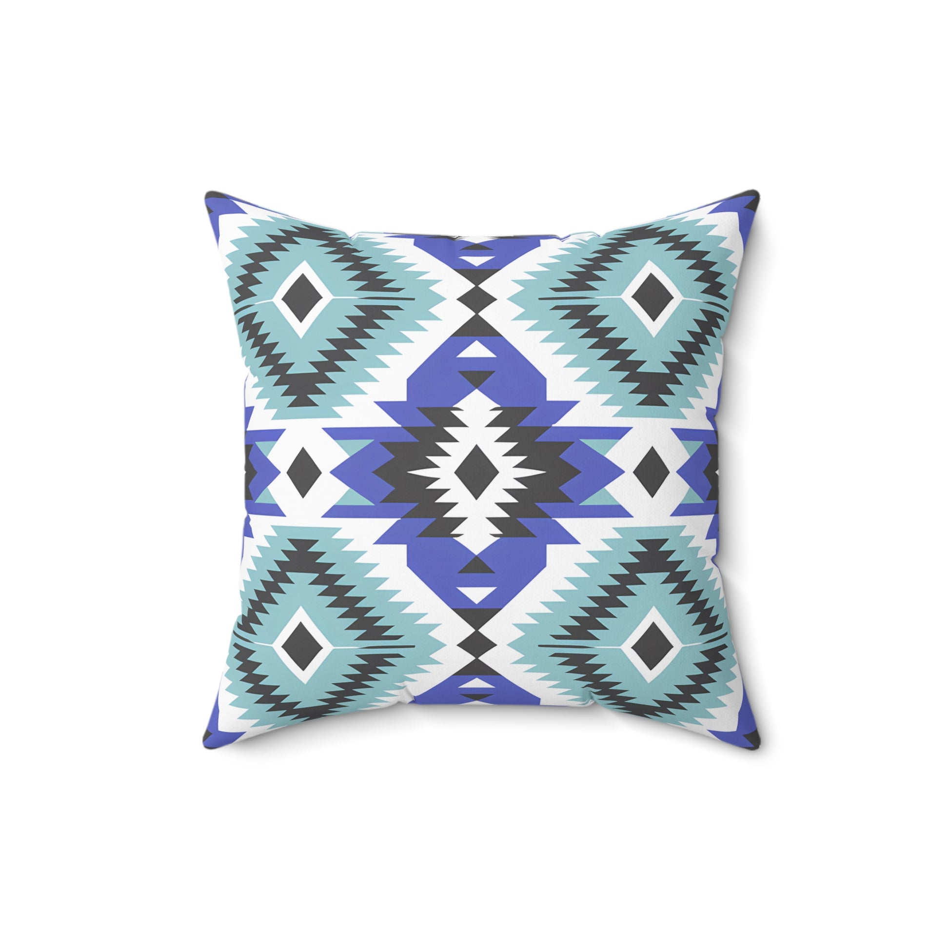 Bohemian Decorative Pillow, Cozy Home Accent, Tribal Pattern Cushion, Living Room Decor, Unique Gift for Him/Her, Southwestern Style - LOLA VEGAS ART