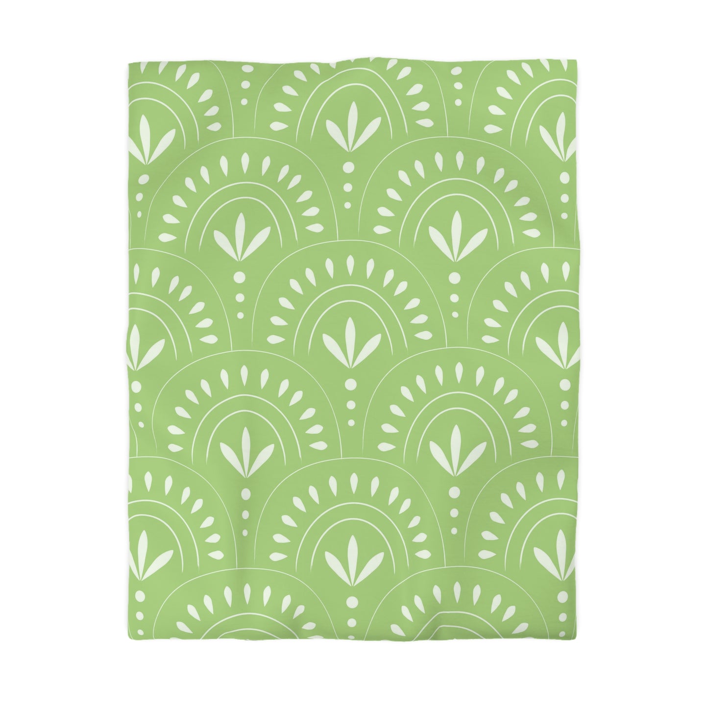Botanical Pattern Microfiber Duvet Cover Set | Eco-Friendly Bedding for Cozy Bedrooms, Gift for Home Decor Lovers, Spring Refresh - LOLA VEGAS ART