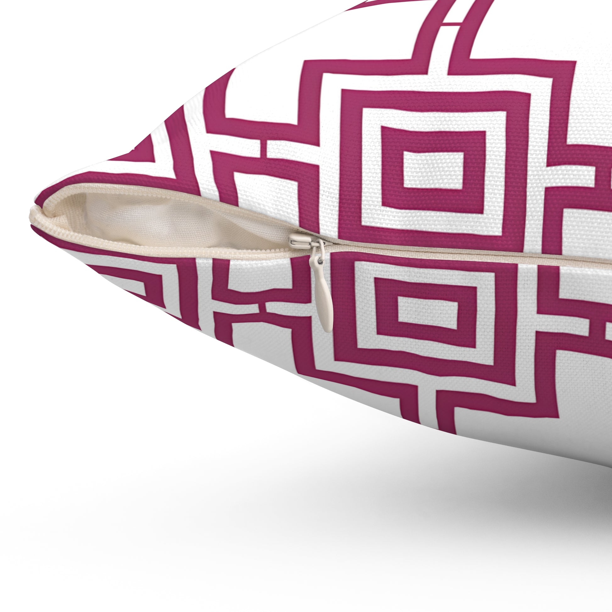 Chic Geometric Throw Pillow - Modern Home Decor, Sofa Cushion, Gift for Housewarming, Living Room Accent, Cozy Decoration - LOLA VEGAS ART