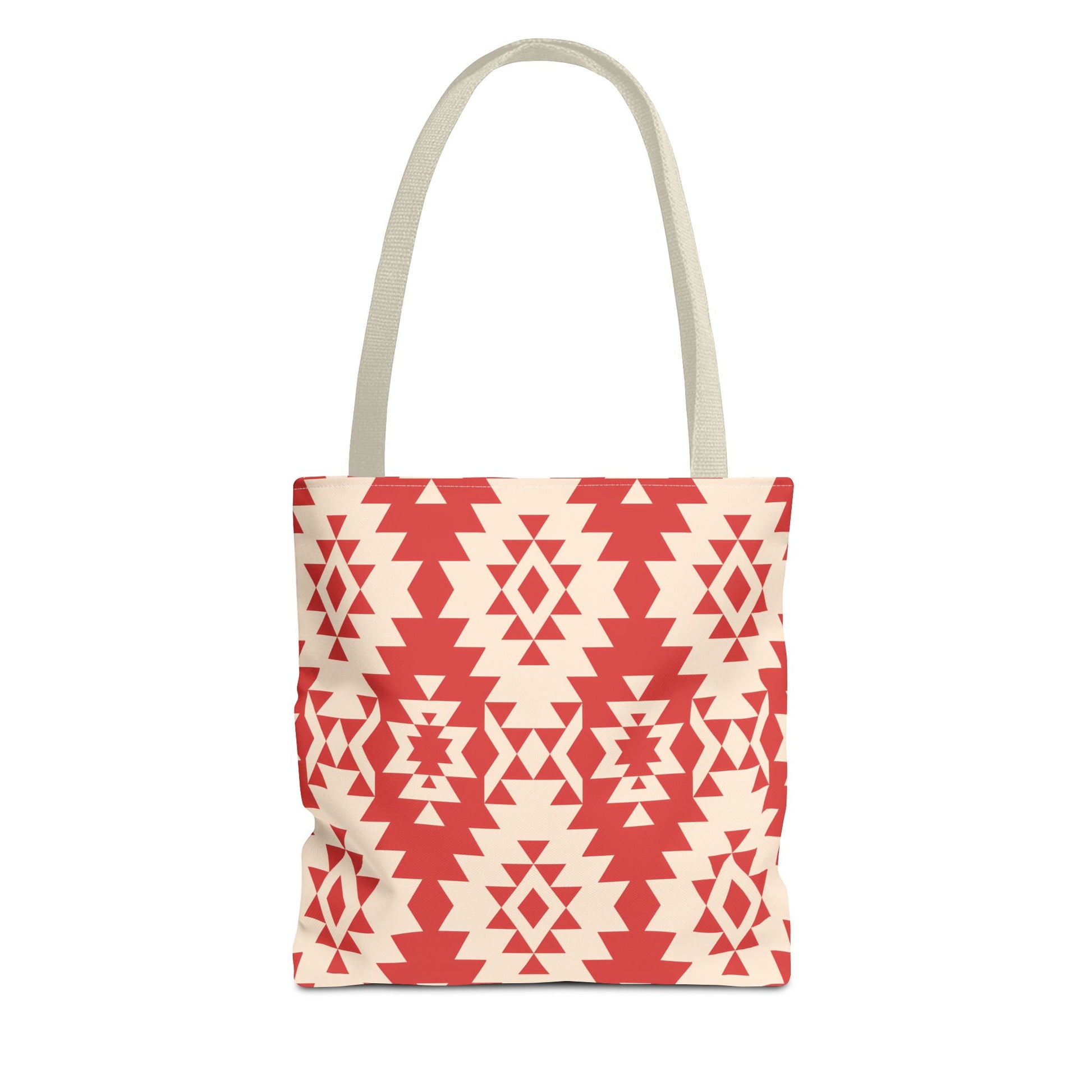 Boho Geometric Tote Bag, Stylish Grocery Bag, Summer Beach Tote, Tribal Design Handbag, Eco-friendly Gift Idea, Cute Carryall - LOLA VEGAS ART