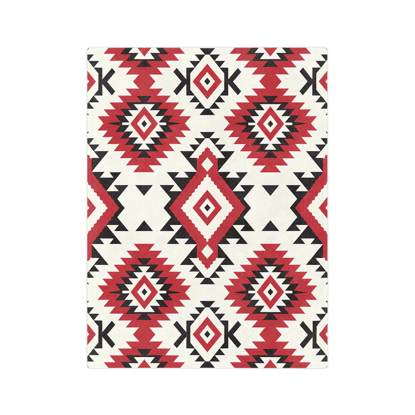 Cozy Native American Pattern Blanket, Soft Snuggly Throw for Home Décor, Perfect for Cozy Evenings, Travel Blanket, Gift for Any Occasion - LOLA VEGAS ART