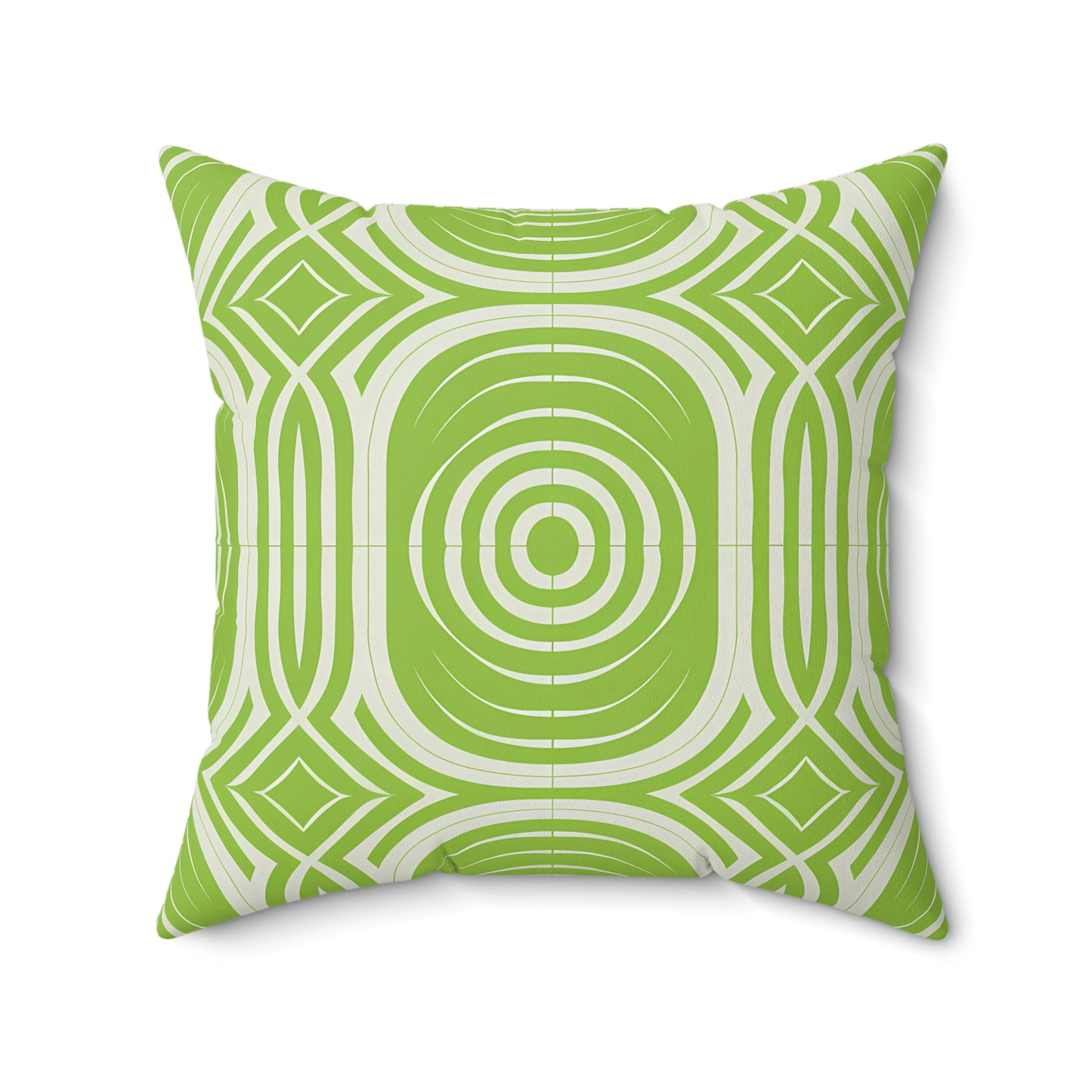 Lively Green Decorative Pillow , Cozy Home Accent, Modern Living Room Decor, Gift for Friends, Spring Home Makeover, Boho Home Decor - LOLA VEGAS ART