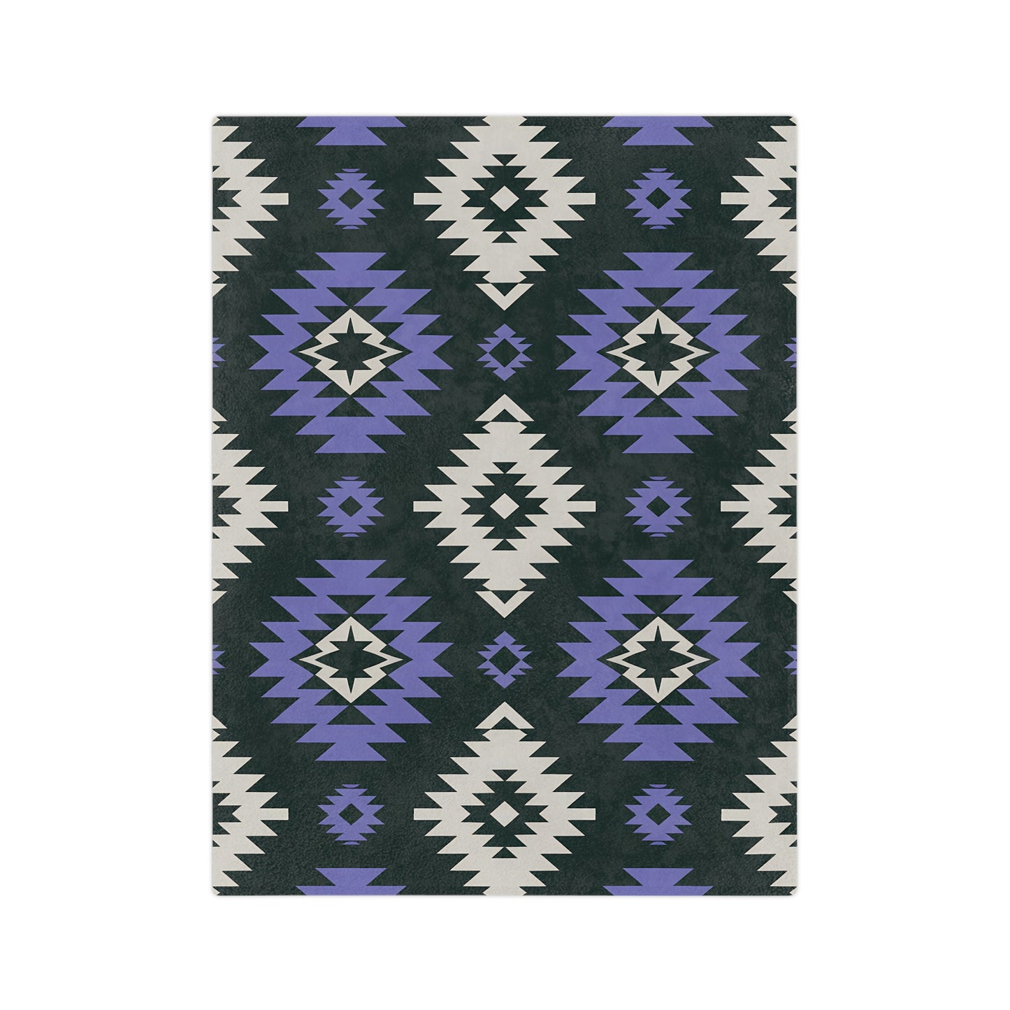 Cozy Velveteen Microfiber Blanket - Warm Tribal Pattern, Ideal for Home Décor, Gifts, Camping, and Picnics, Southwestern Blanket - LOLA VEGAS ART