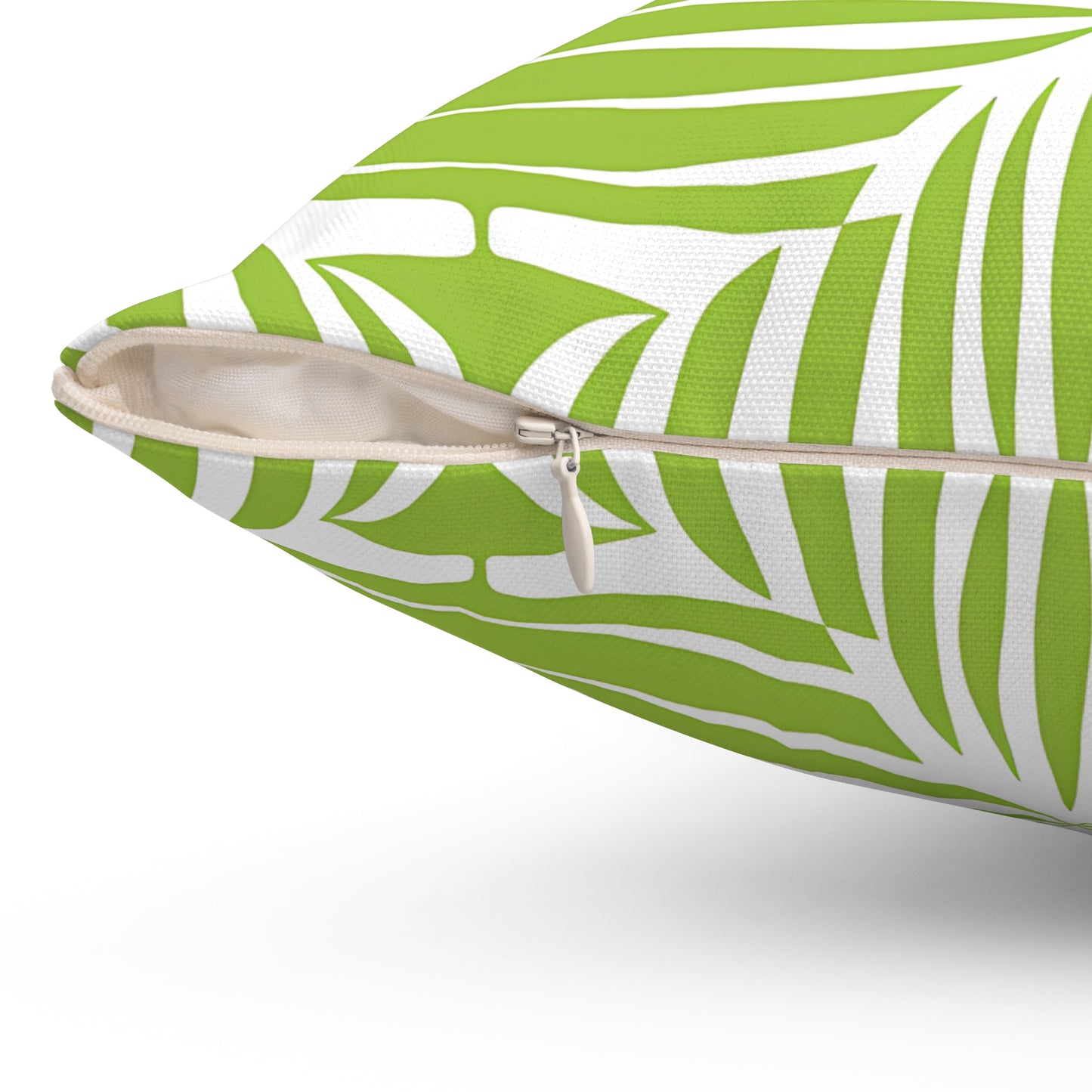 Lush Green Decorative Pillow, Modern Accent Cushion, Eco-Friendly Home Decor, Tropical Vibes, Gift for Nature Lovers - LOLA VEGAS ART