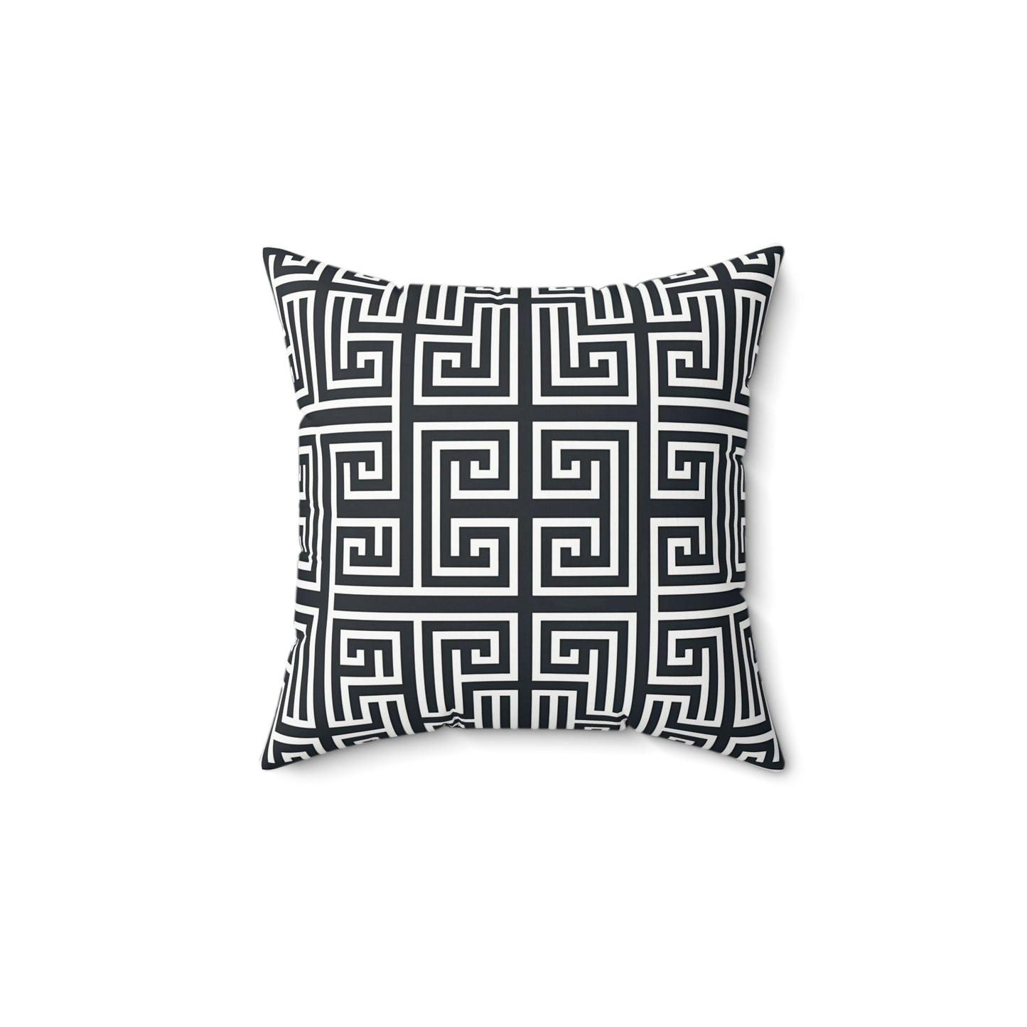 Geometric Black & White Throw Pillow, Modern Home Decor, Accent Cushion, Stylish Pillow for Couch, Gift for Housewarming