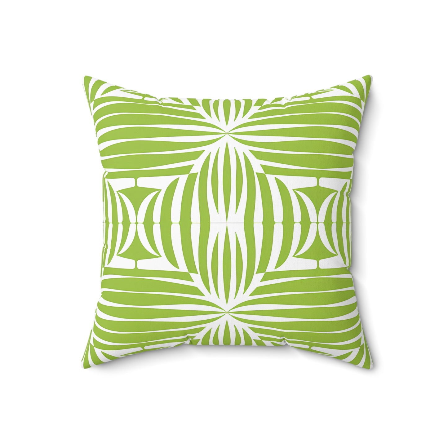 Lush Green Decorative Pillow, Modern Accent Cushion, Eco-Friendly Home Decor, Tropical Vibes, Gift for Nature Lovers - LOLA VEGAS ART
