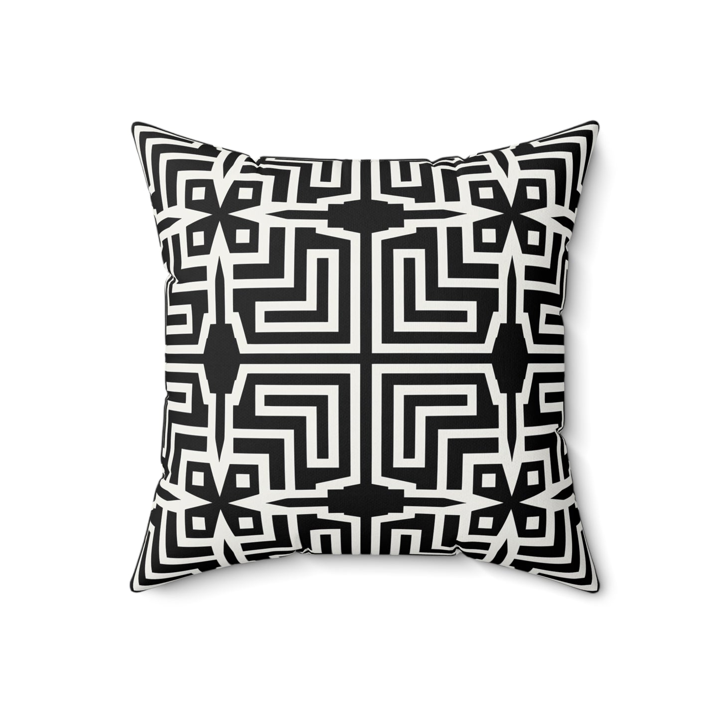 Stylish Geometric Throw Pillow, Modern Home Decor, Boho Accent Cushion, Unique Gift for Housewarming, Cozy Living Room Accessory