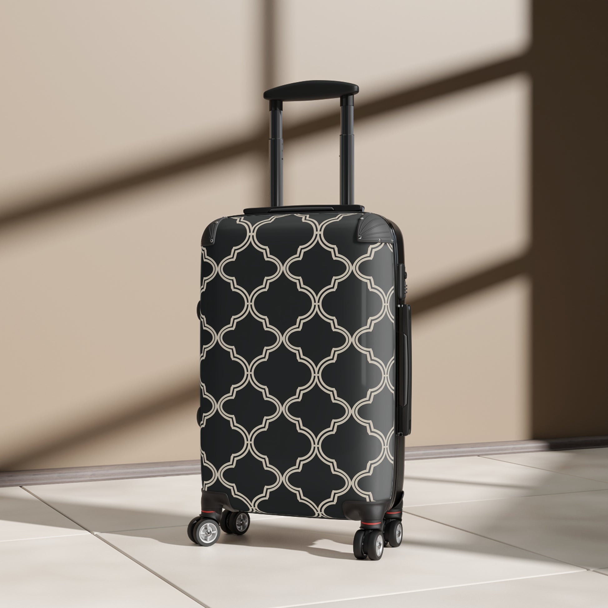 Chic Travel Suitcase - Stylish Luggage for Jetsetters, Perfect for Holidays, Weekenders, Adventure Lovers, or Business Trips, Classy Luggage - LOLA VEGAS ART