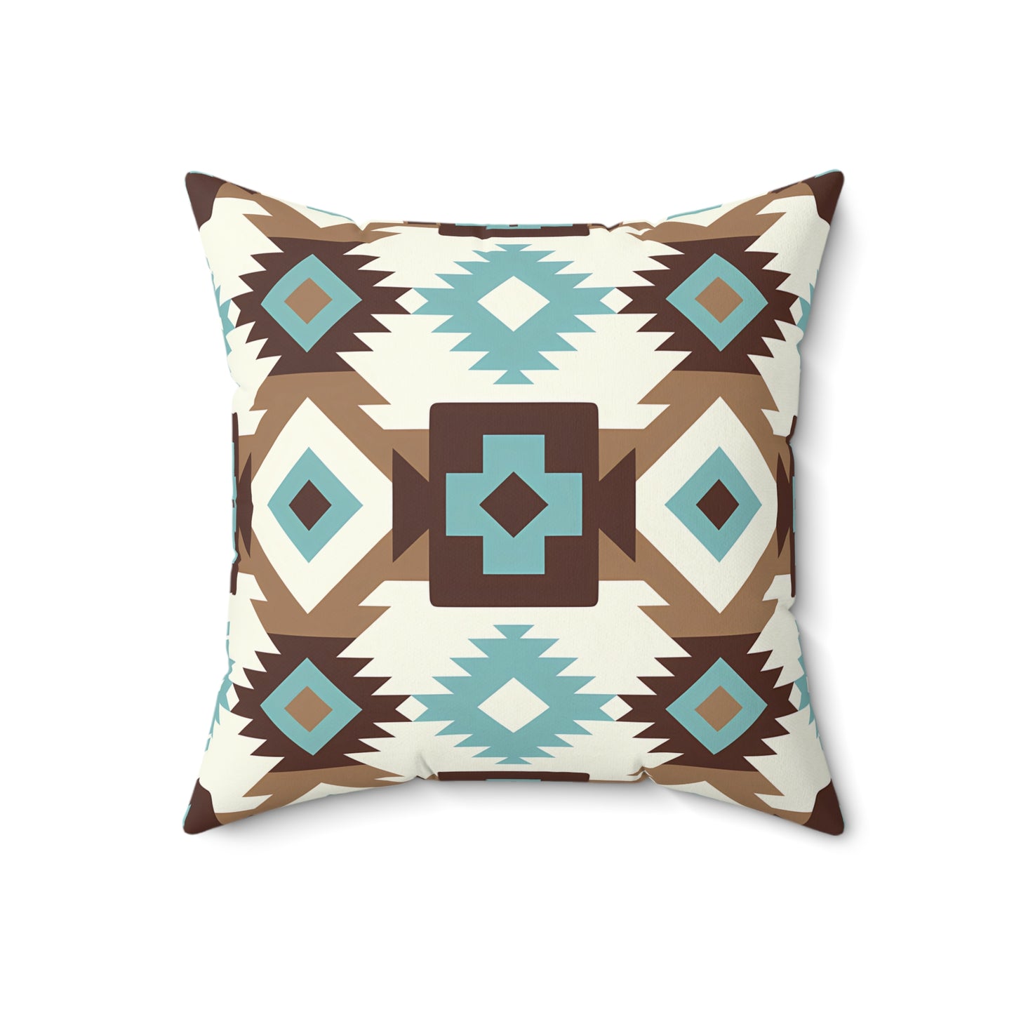 Tribal Pattern Throw Pillow - Boho Decor, Southwestern Style Cushion, Vibrant Living Room Accent, Unique Gift for Home, Pillow Cover - LOLA VEGAS ART