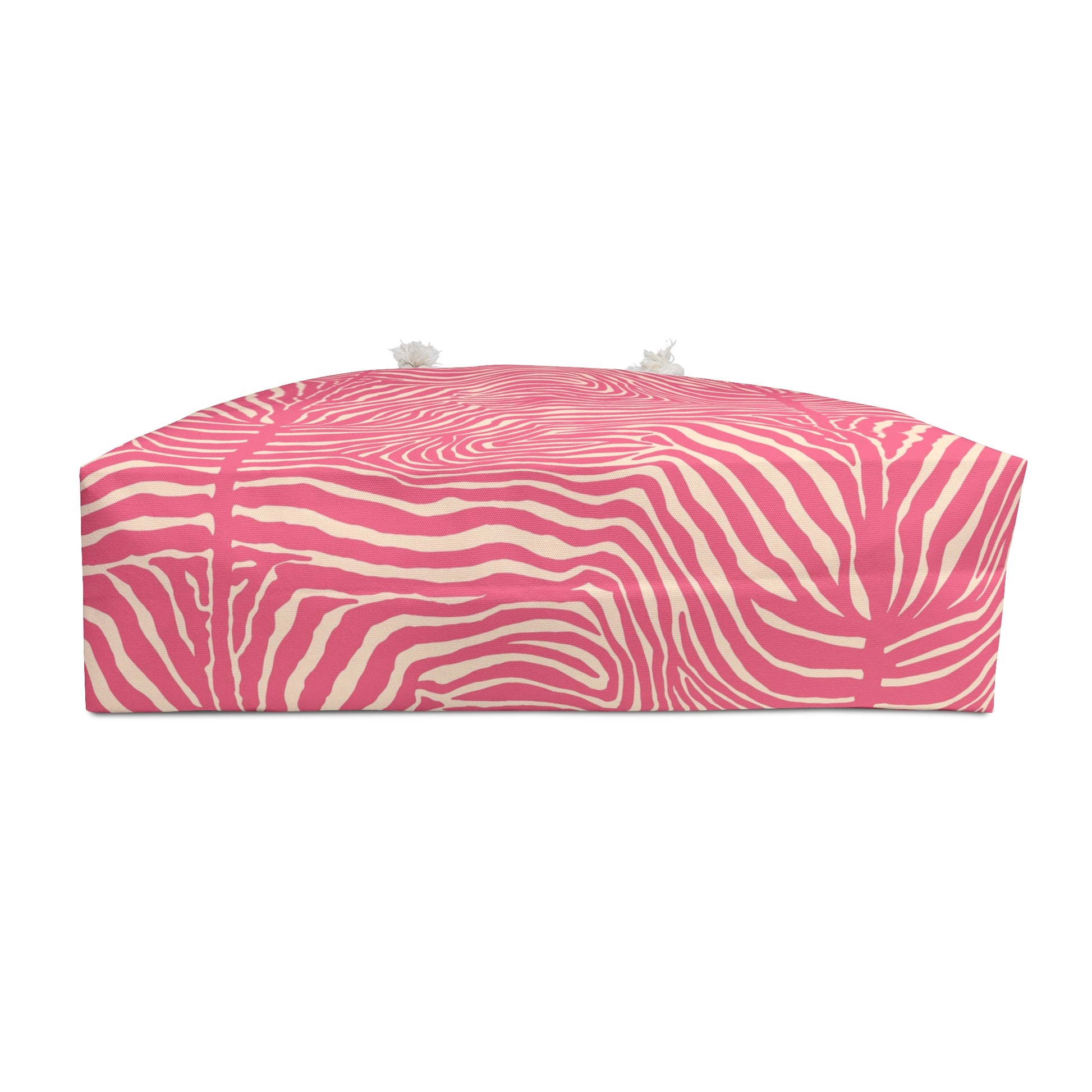 Chic Pink Zebra Weekender Bag, Stylish Travel Tote, Beach Bag, Gym Bag, Fashionable Carryall, Perfect for Getaways - LOLA VEGAS ART