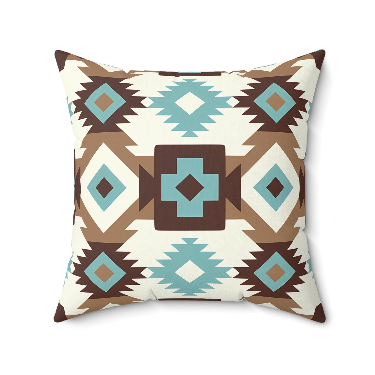 Tribal Pattern Throw Pillow - Boho Decor, Southwestern Style Cushion, Vibrant Living Room Accent, Unique Gift for Home, Pillow Cover - LOLA VEGAS ART