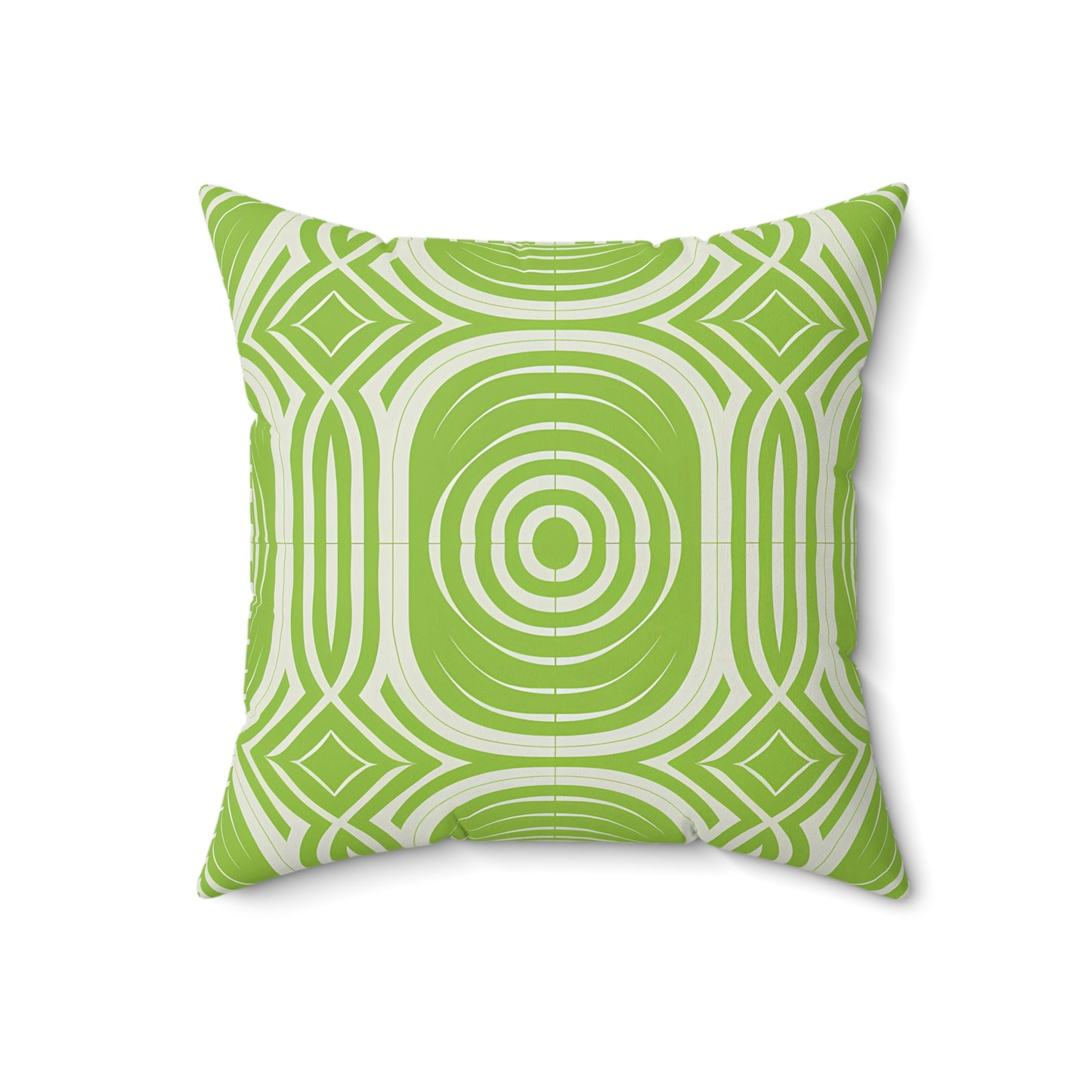 Lively Green Decorative Pillow , Cozy Home Accent, Modern Living Room Decor, Gift for Friends, Spring Home Makeover, Boho Home Decor - LOLA VEGAS ART