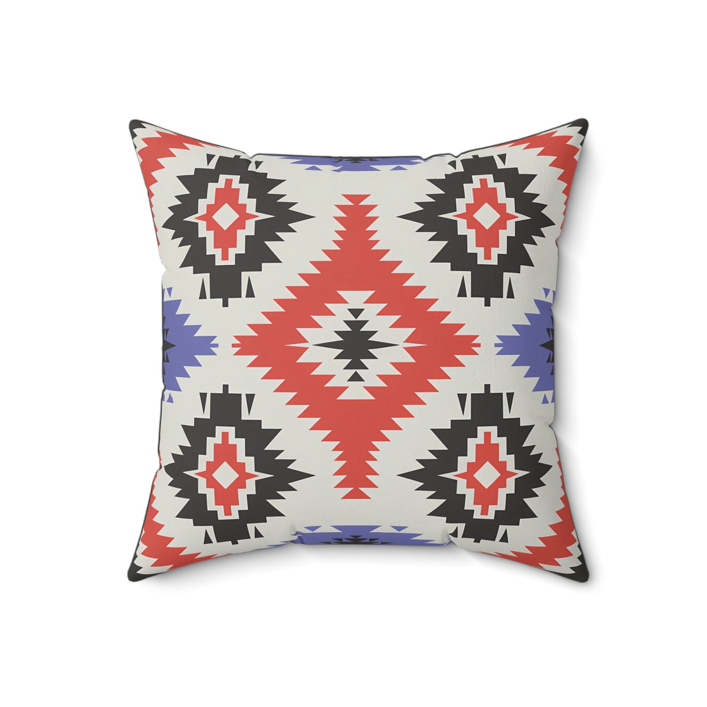Trendy Geometric Throw Pillow, Modern Home Decor, Southwestern Style Cushion, Cozy Living Room Accessory, Gift for Housewarming - LOLA VEGAS ART