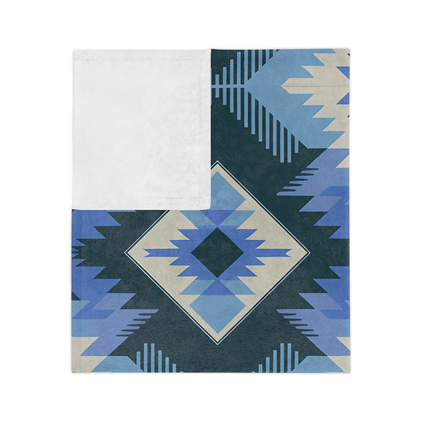 Cozy Velveteen Microfiber Blanket - Bohemian Style, Home Décor, Gift for Her, Throw Blanket, Warm & Soft Home Accessory, Perfect for Winter - LOLA VEGAS ART