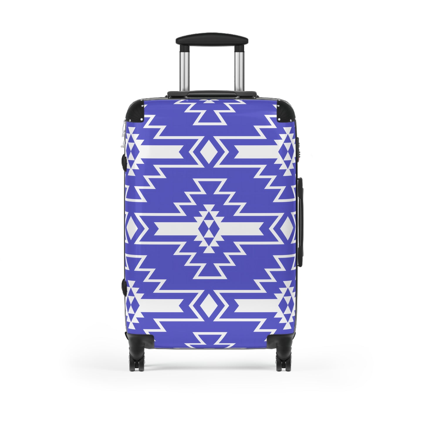 Trendy Patterned Suitcase - Stylish Luggage for Travel Enthusiasts, Personalized Travel Gear, Unique Gifts, Vacation Essentials, Adventure - LOLA VEGAS ART