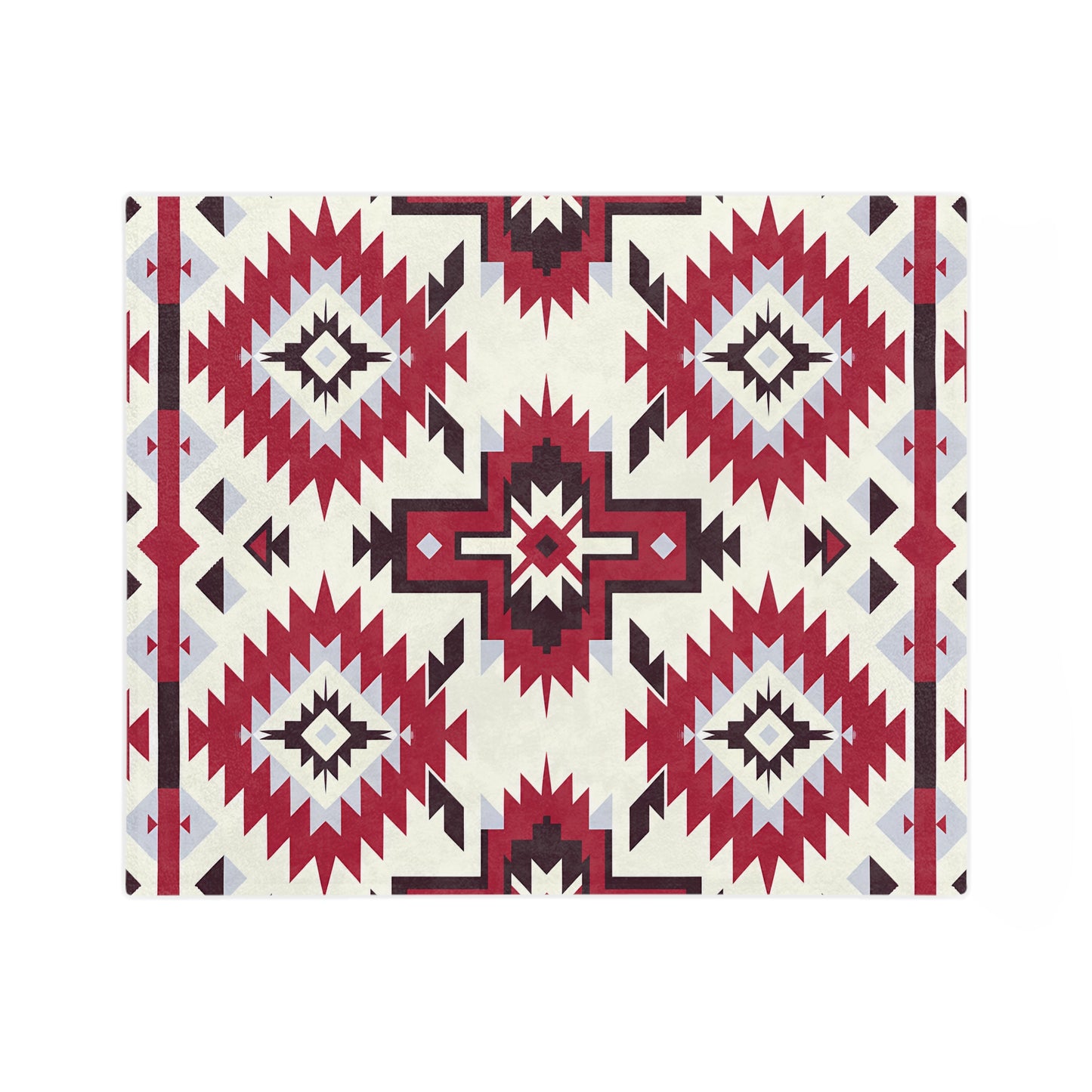 Cozy Southwestern Velveteen Blanket, Bohemian Throw Blanket, Warm Decor for Home, Perfect Gift for Holidays, Camping, Picnics - LOLA VEGAS ART