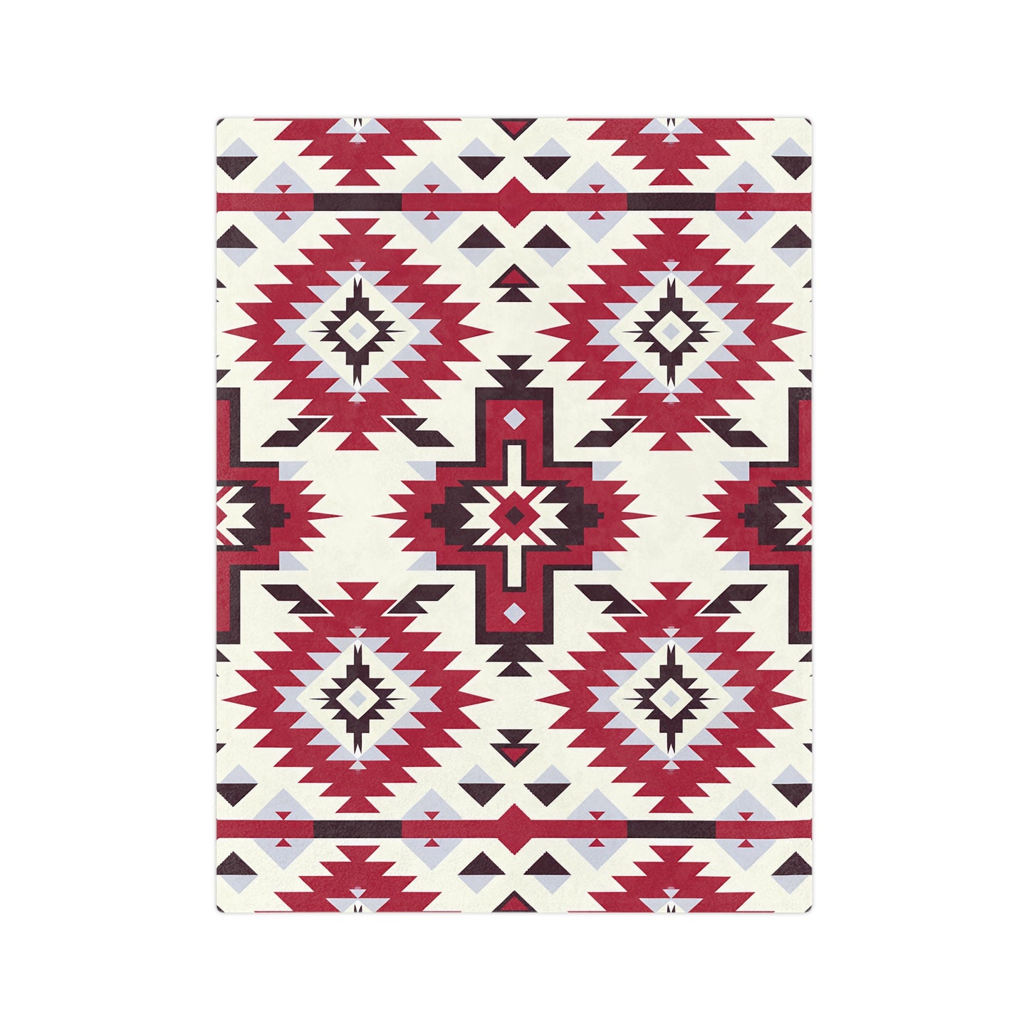 Cozy Southwestern Velveteen Blanket, Bohemian Throw Blanket, Warm Decor for Home, Perfect Gift for Holidays, Camping, Picnics - LOLA VEGAS ART