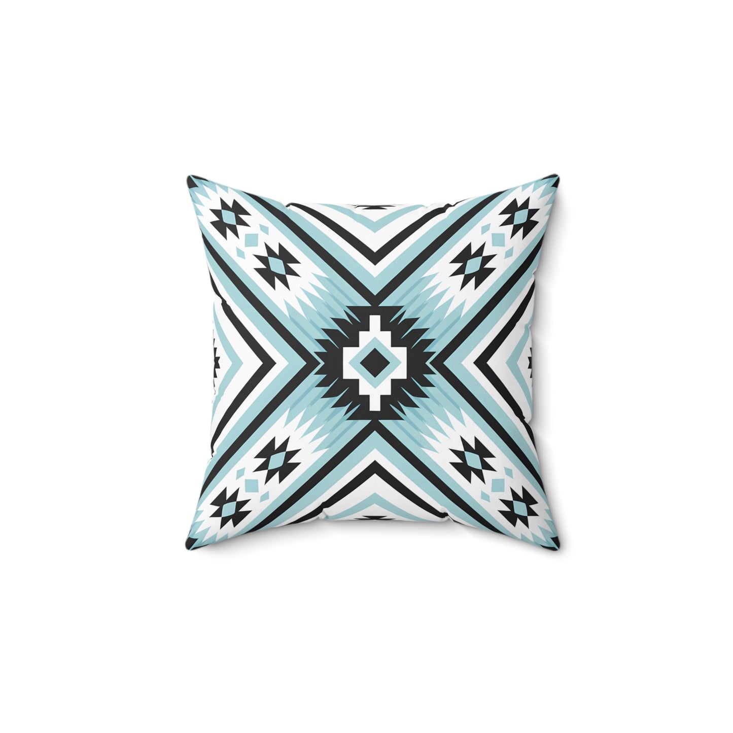 Bohemian Patterned Pillow, Modern Home Decor, Native American Inspired, Decorative Throw Pillow, Cozy Living Room Accent - LOLA VEGAS ART