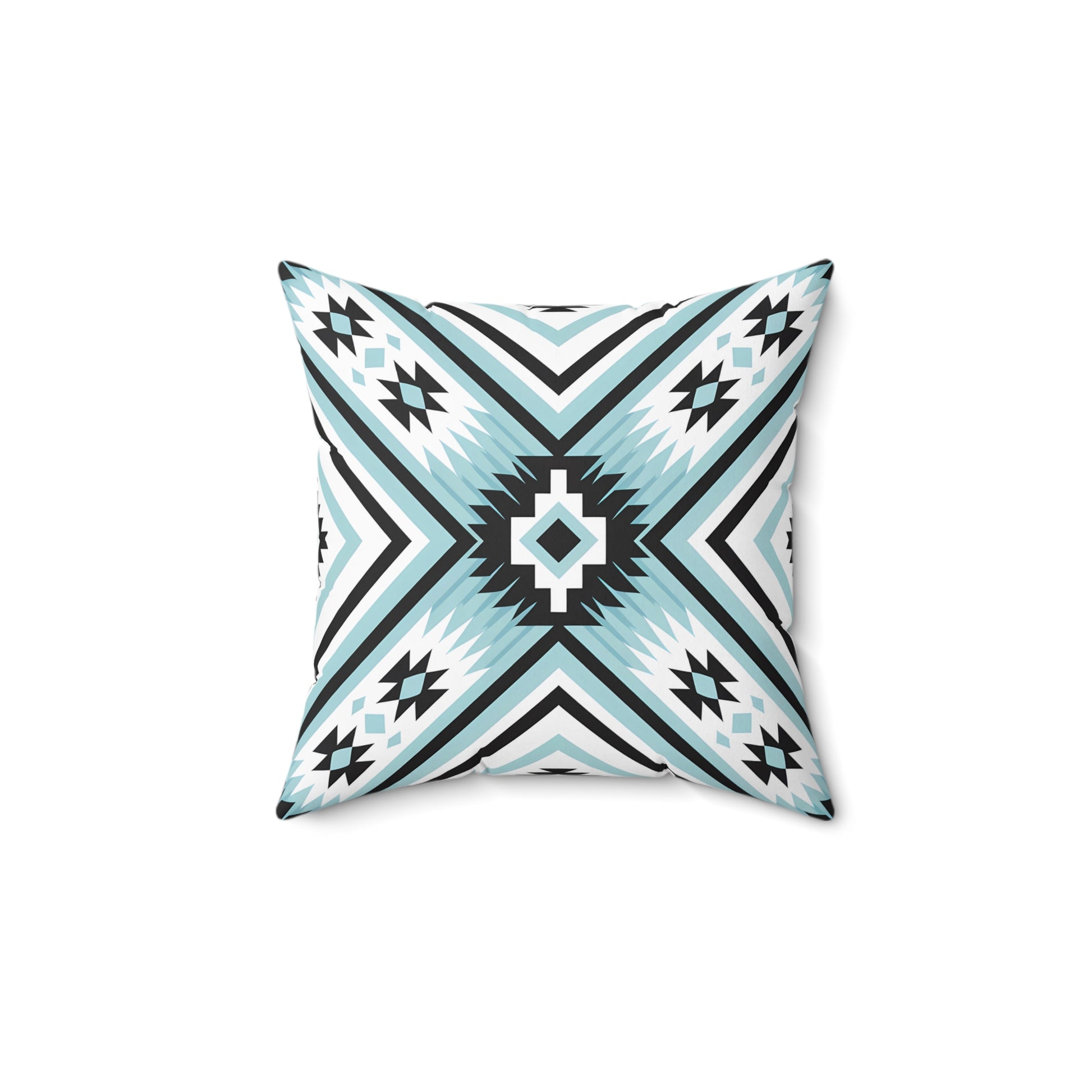 Bohemian Patterned Pillow, Modern Home Decor, Native American Inspired, Decorative Throw Pillow, Cozy Living Room Accent - LOLA VEGAS ART