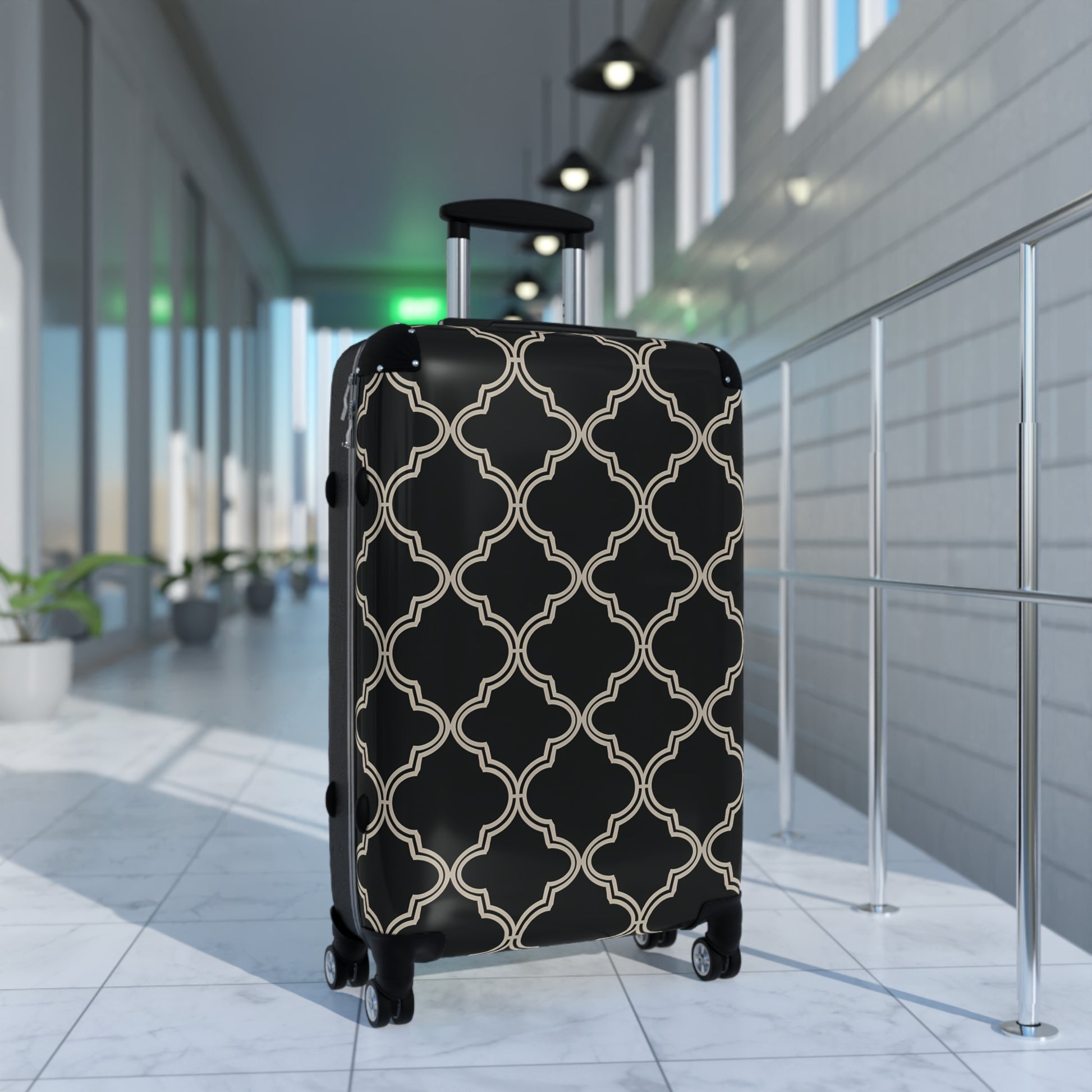 Chic Travel Suitcase - Stylish Luggage for Jetsetters, Perfect for Holidays, Weekenders, Adventure Lovers, or Business Trips, Classy Luggage - LOLA VEGAS ART