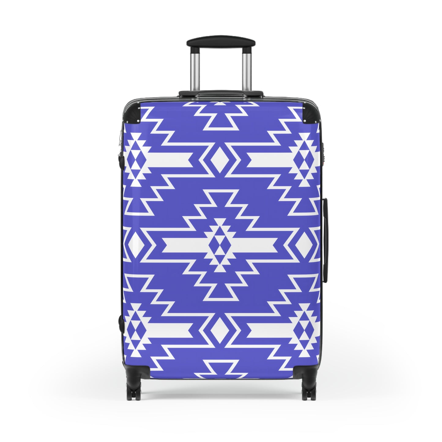 Trendy Patterned Suitcase - Stylish Luggage for Travel Enthusiasts, Personalized Travel Gear, Unique Gifts, Vacation Essentials, Adventure - LOLA VEGAS ART