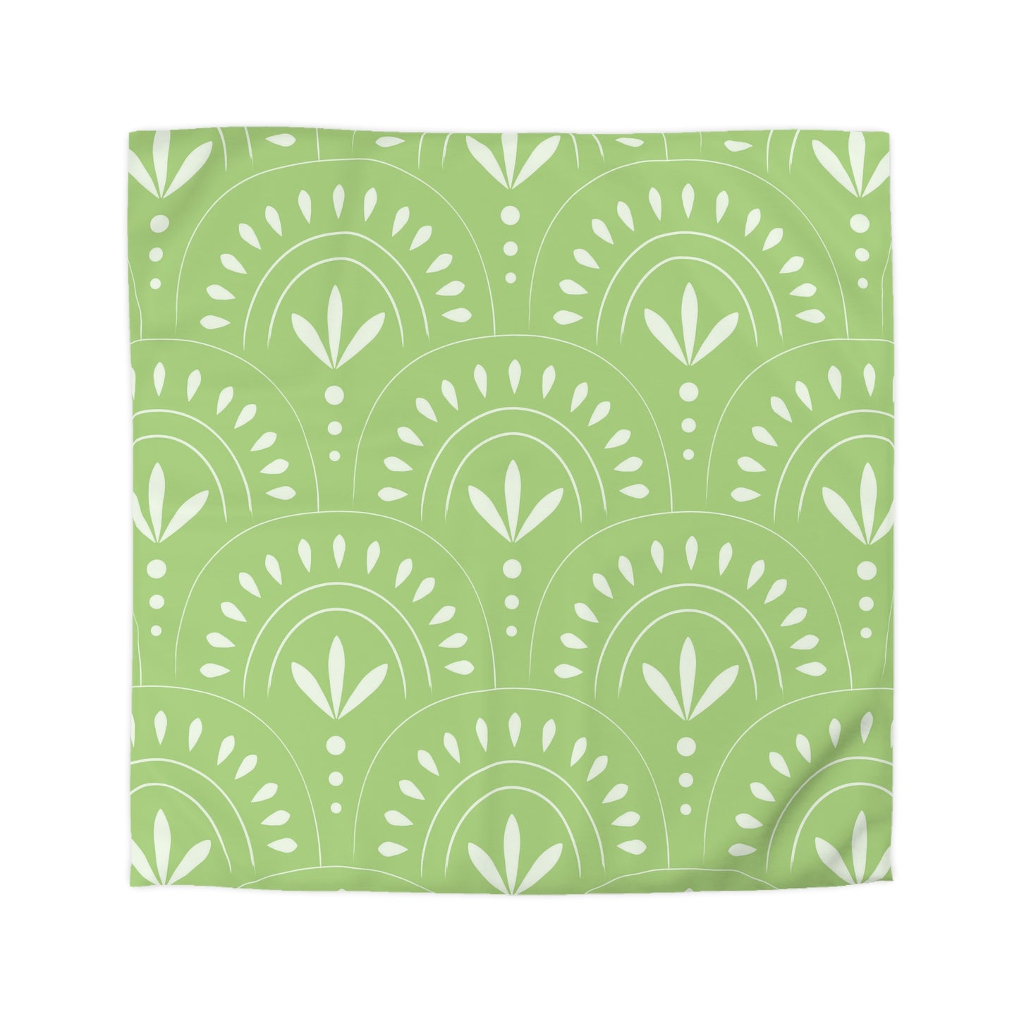 Botanical Pattern Microfiber Duvet Cover Set | Eco-Friendly Bedding for Cozy Bedrooms, Gift for Home Decor Lovers, Spring Refresh - LOLA VEGAS ART